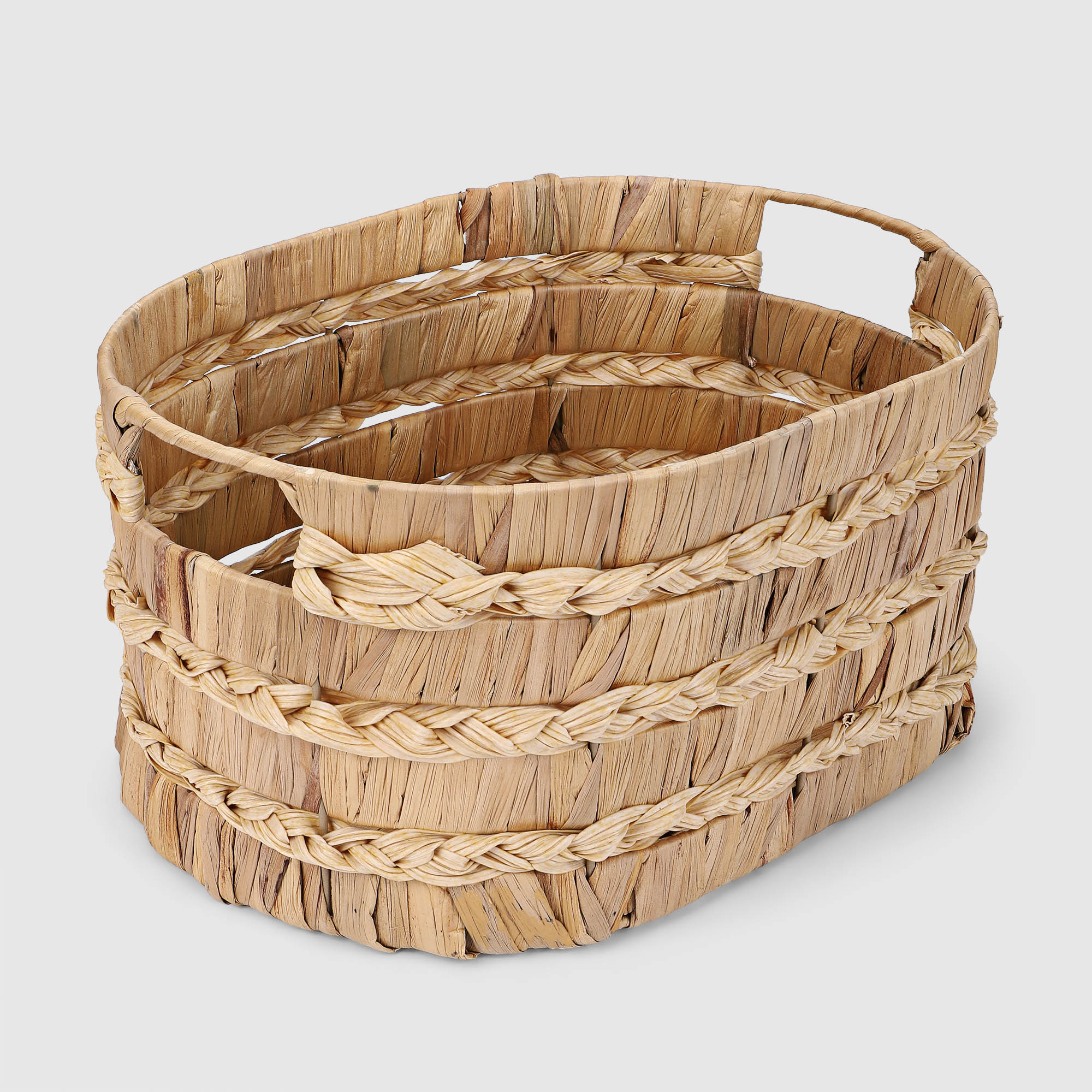 Коробка для xранения Hometex овальная 38x28x19 см 990₽