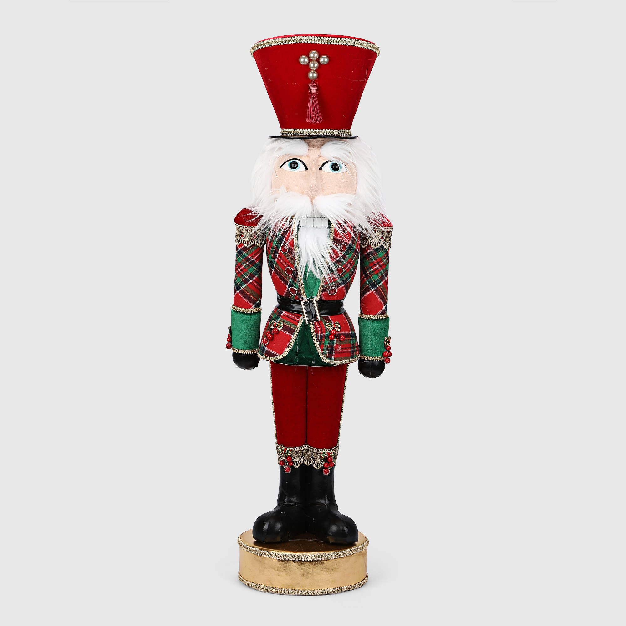 Декоративная фигура James arts щелкунчик красный 30х25х102 см 12290₽