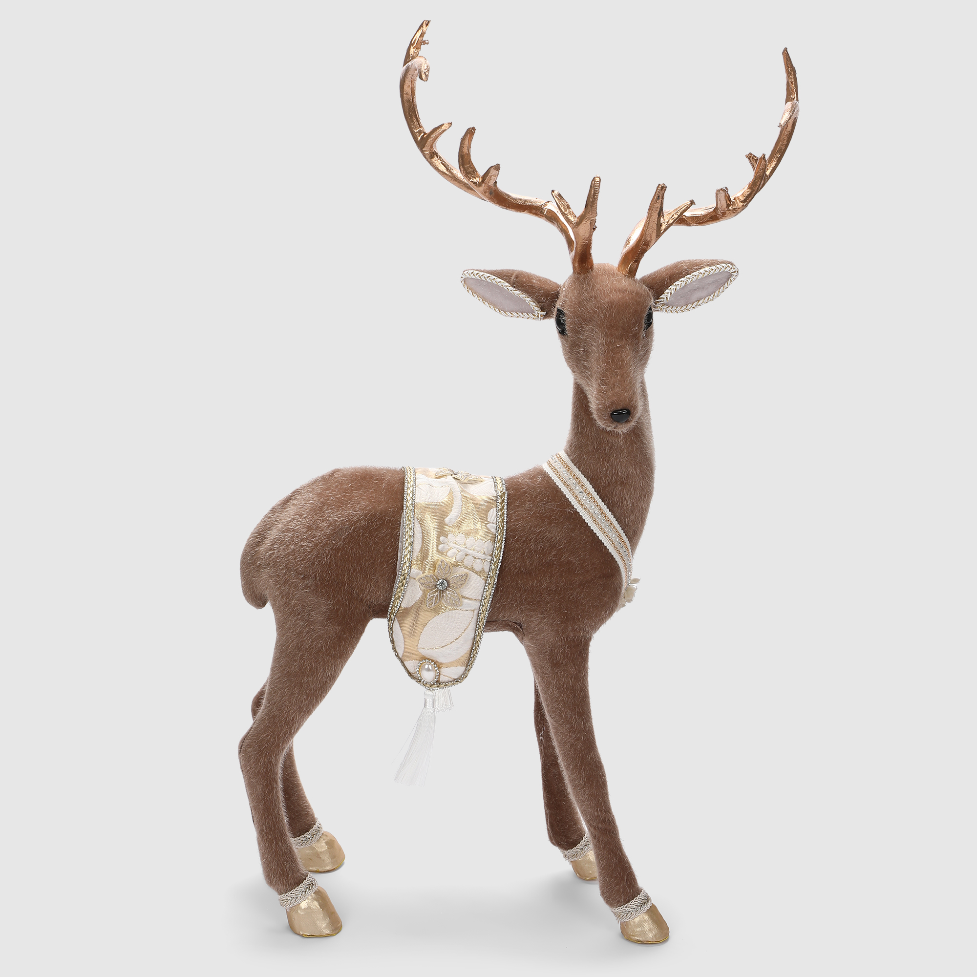 Декоративная фигура James arts олень стоящий 45х23х75 см 5590₽