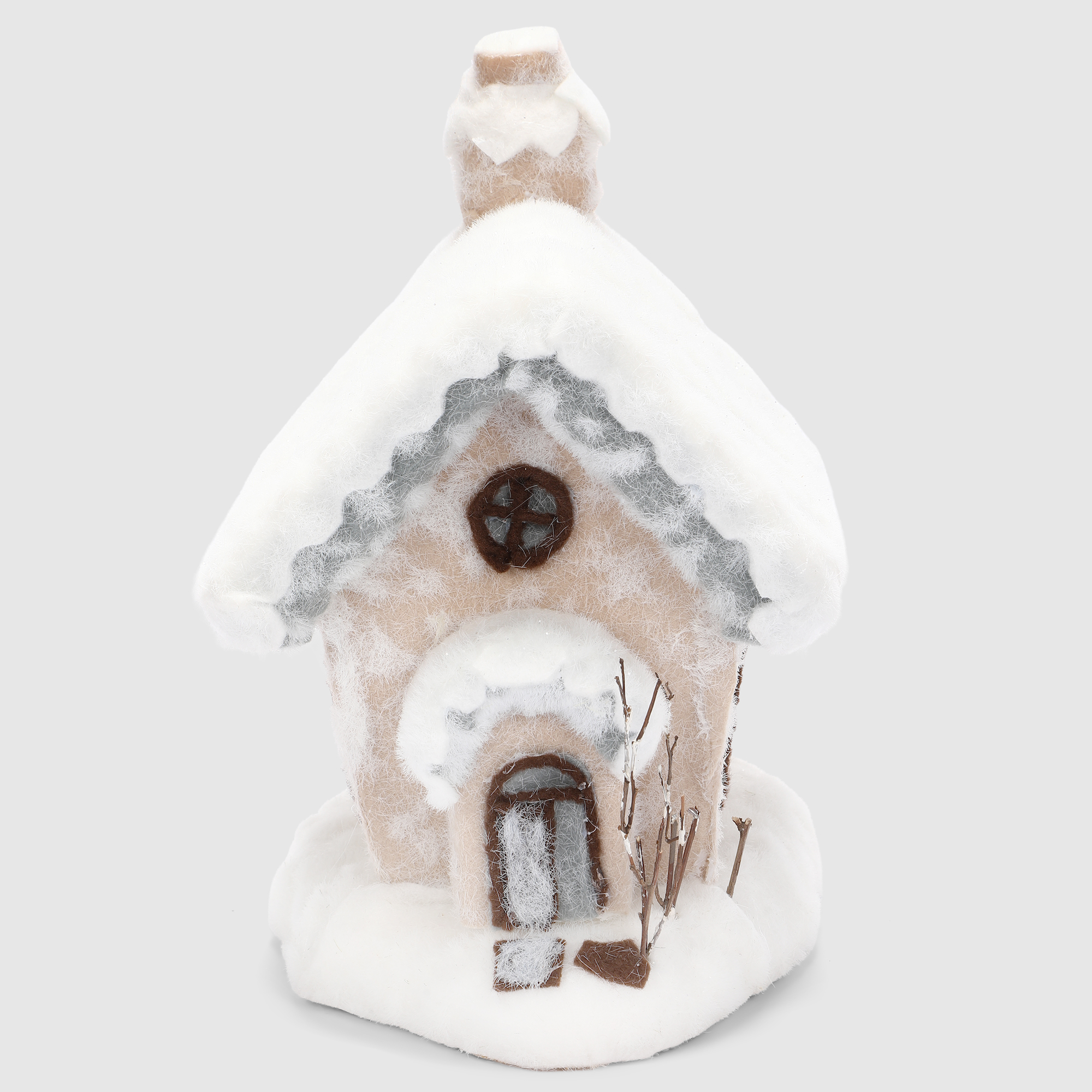 Декоративная фигура James arts домик белый 205х17х24 см 990₽