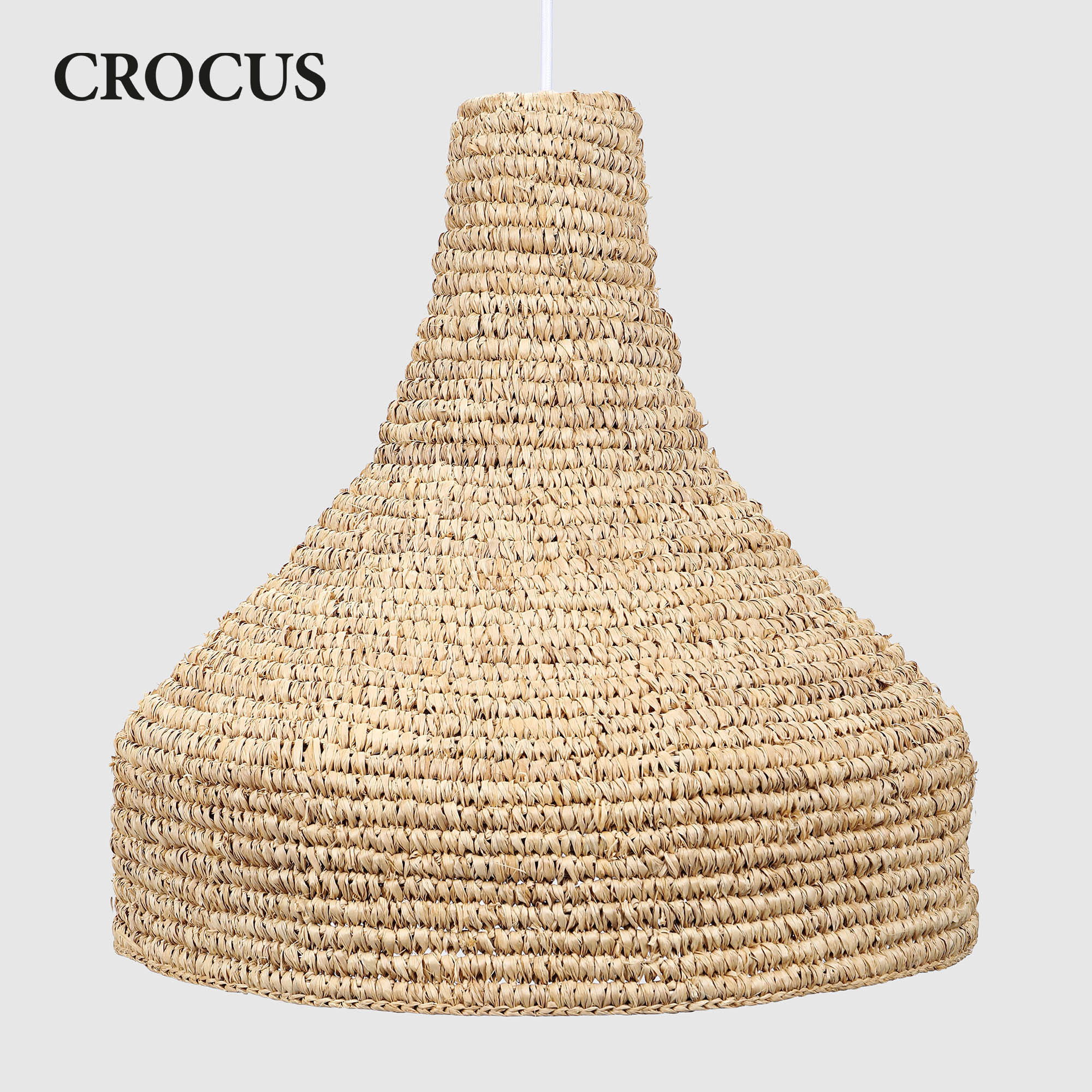 Светильник Crocus sisal kerucut