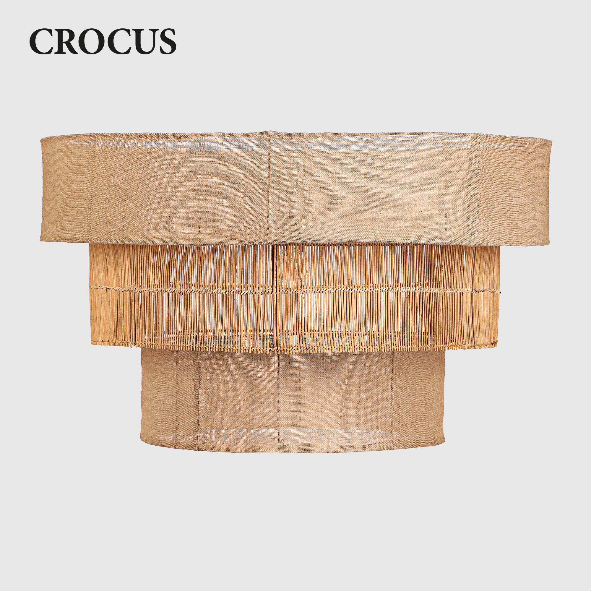 Светильник Crocus jumbo rotan mix webbing