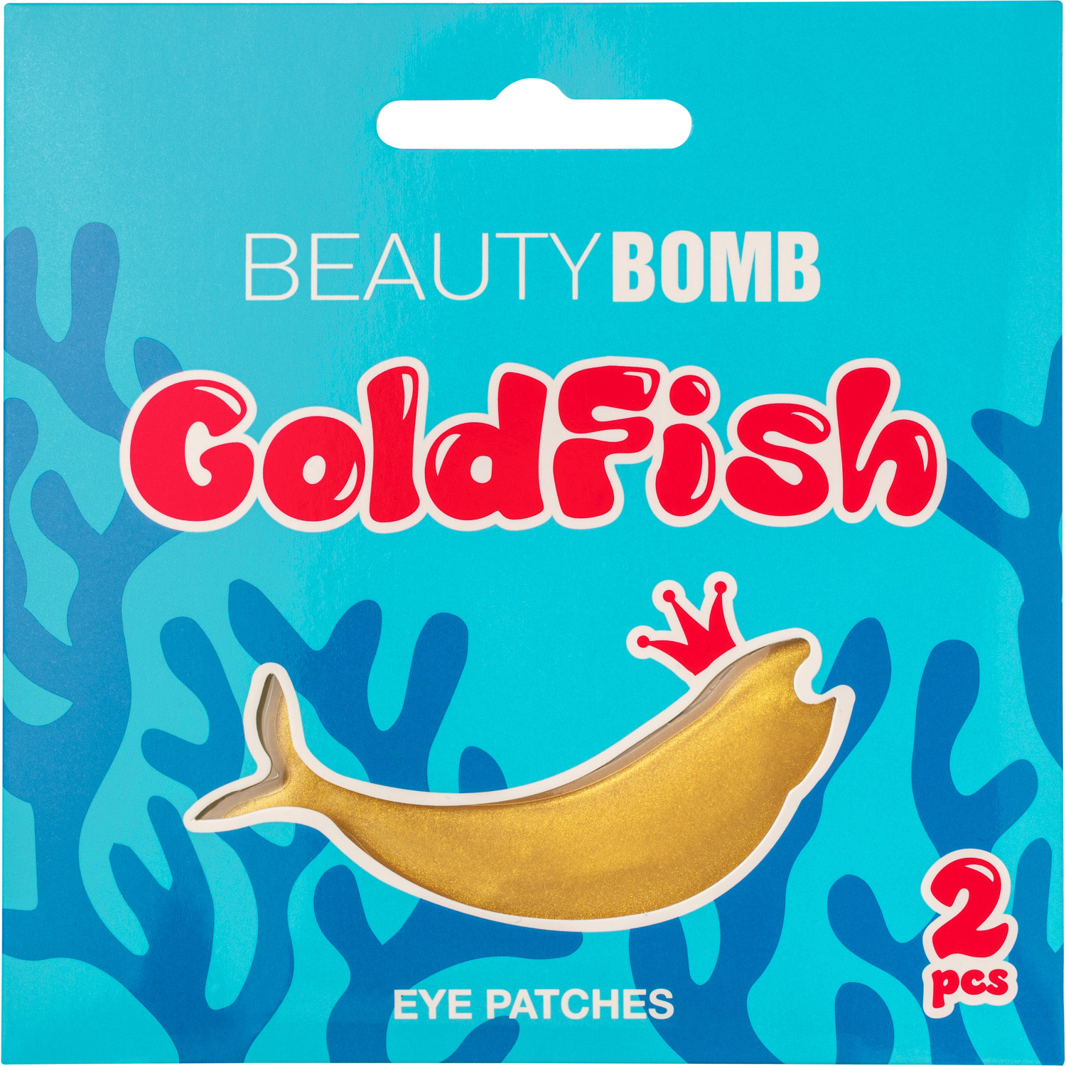 Патчи для глаз Beauty Bomb Goldfish золотые рыбки 2 шт 179₽