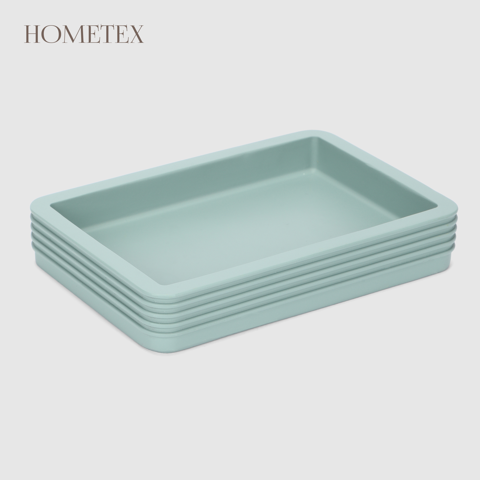 Мыльница Hometex Полосы bre2009ba-sd мята 439₽