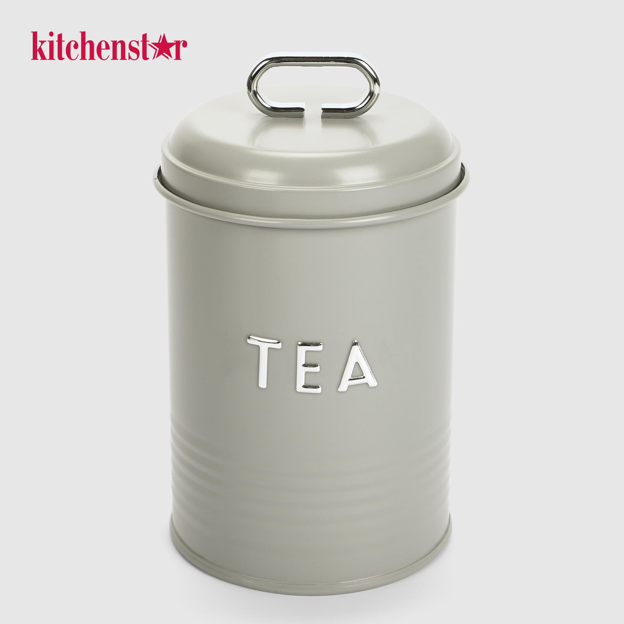 Банка для хранения чая Kitchenstar Серый 1,6 л
