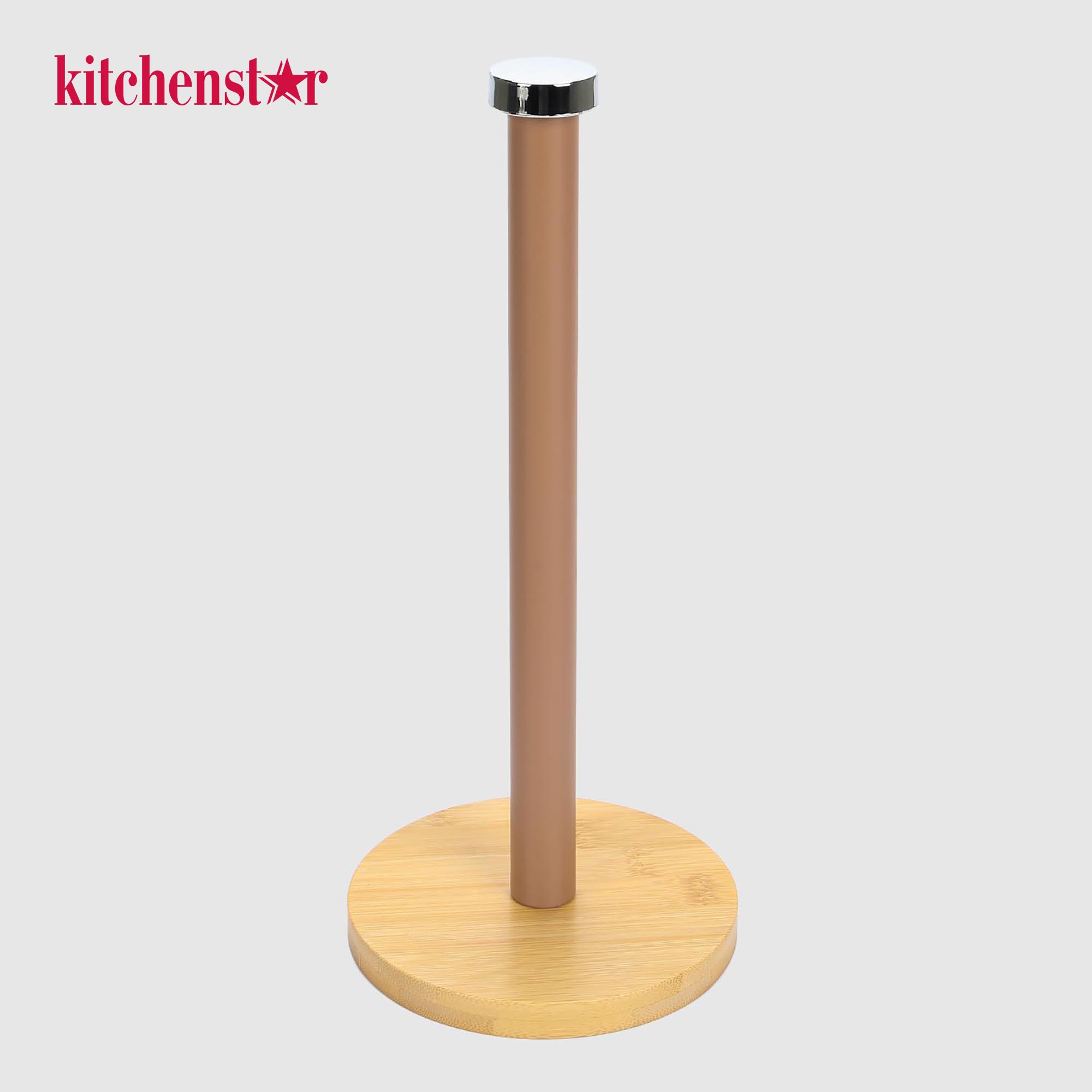 Держатель для бумажных полотенец Kitchenstar коричневый 990₽