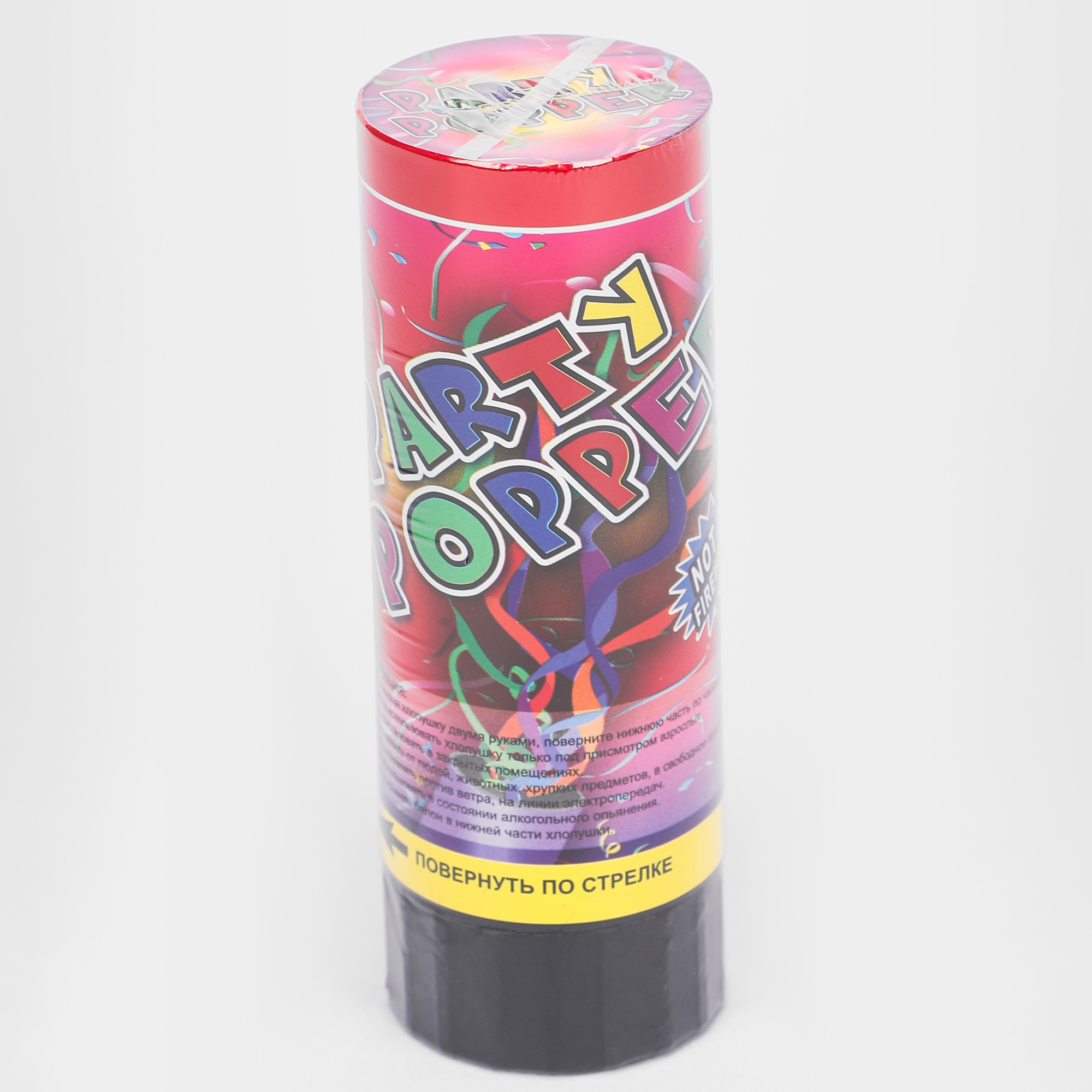 Хлопушка Yongkang Jile с конфетти мультицвет 38x11 см 29₽