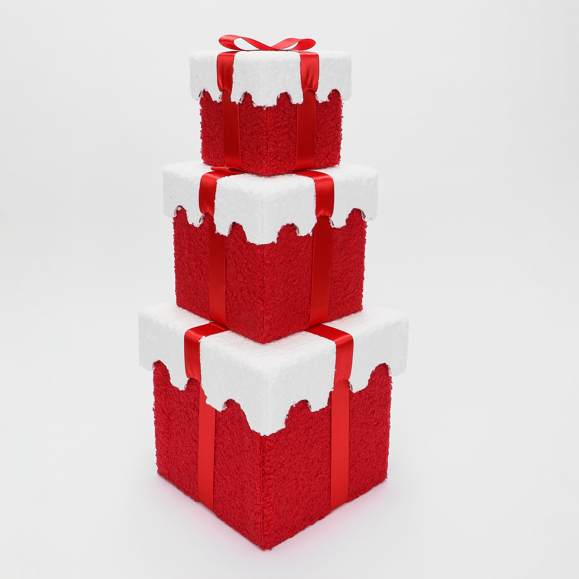 Набор декоративных подарков Yiwu E-commerce красно-белые 3 шт 789₽