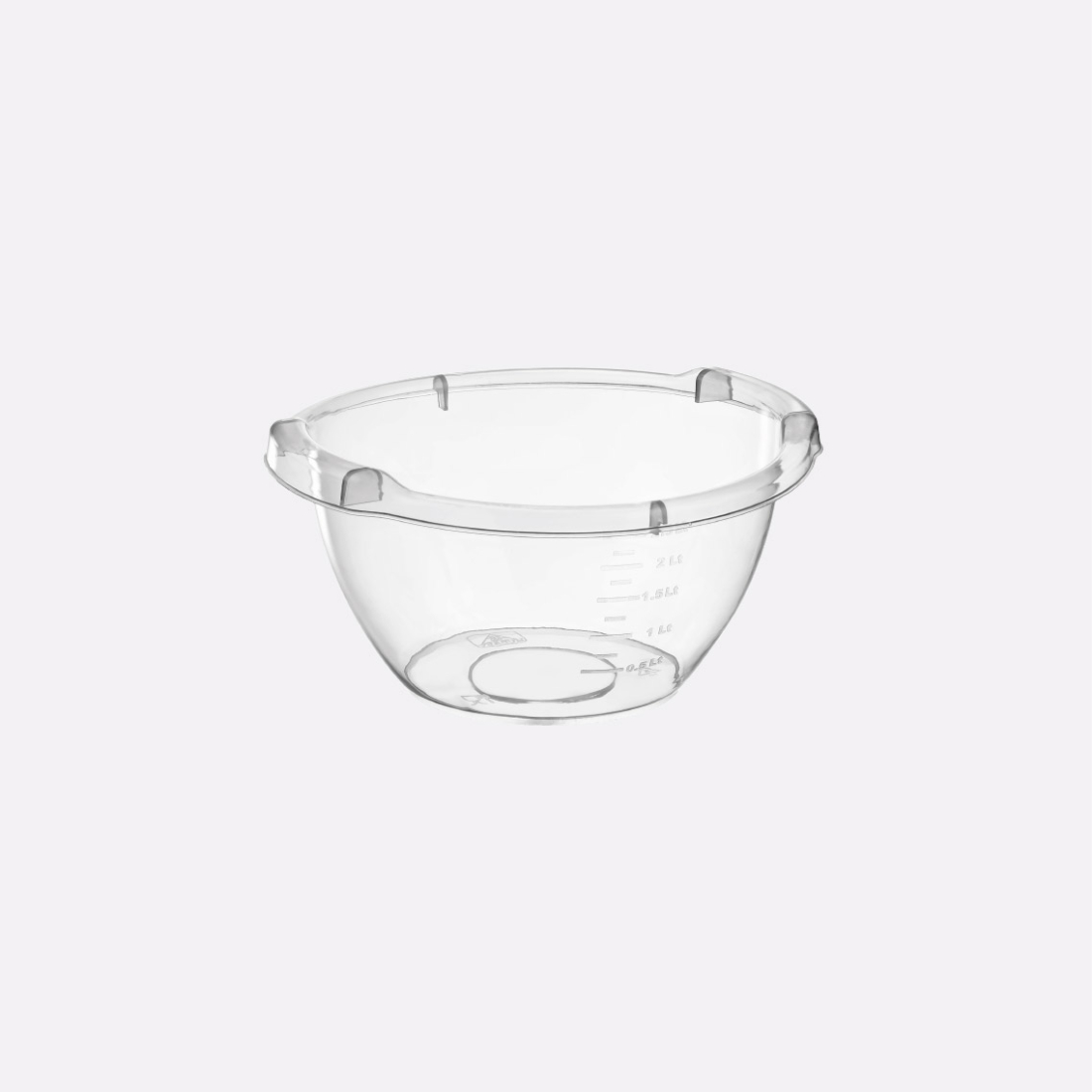 Таз прозрачный Follow me round 9л 279₽