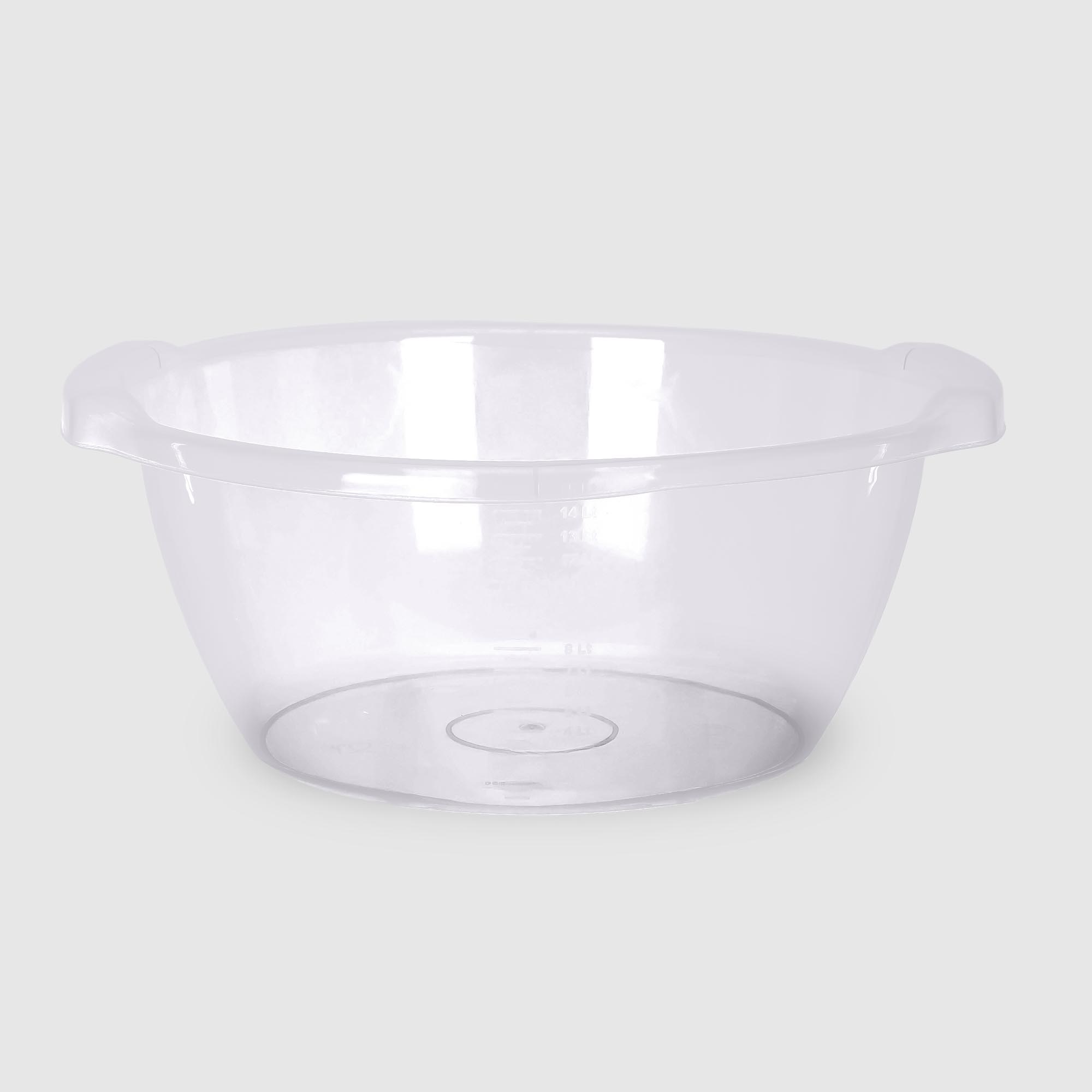 Таз Follow me Round прозрачный 15 л 43х415х19 см 299₽