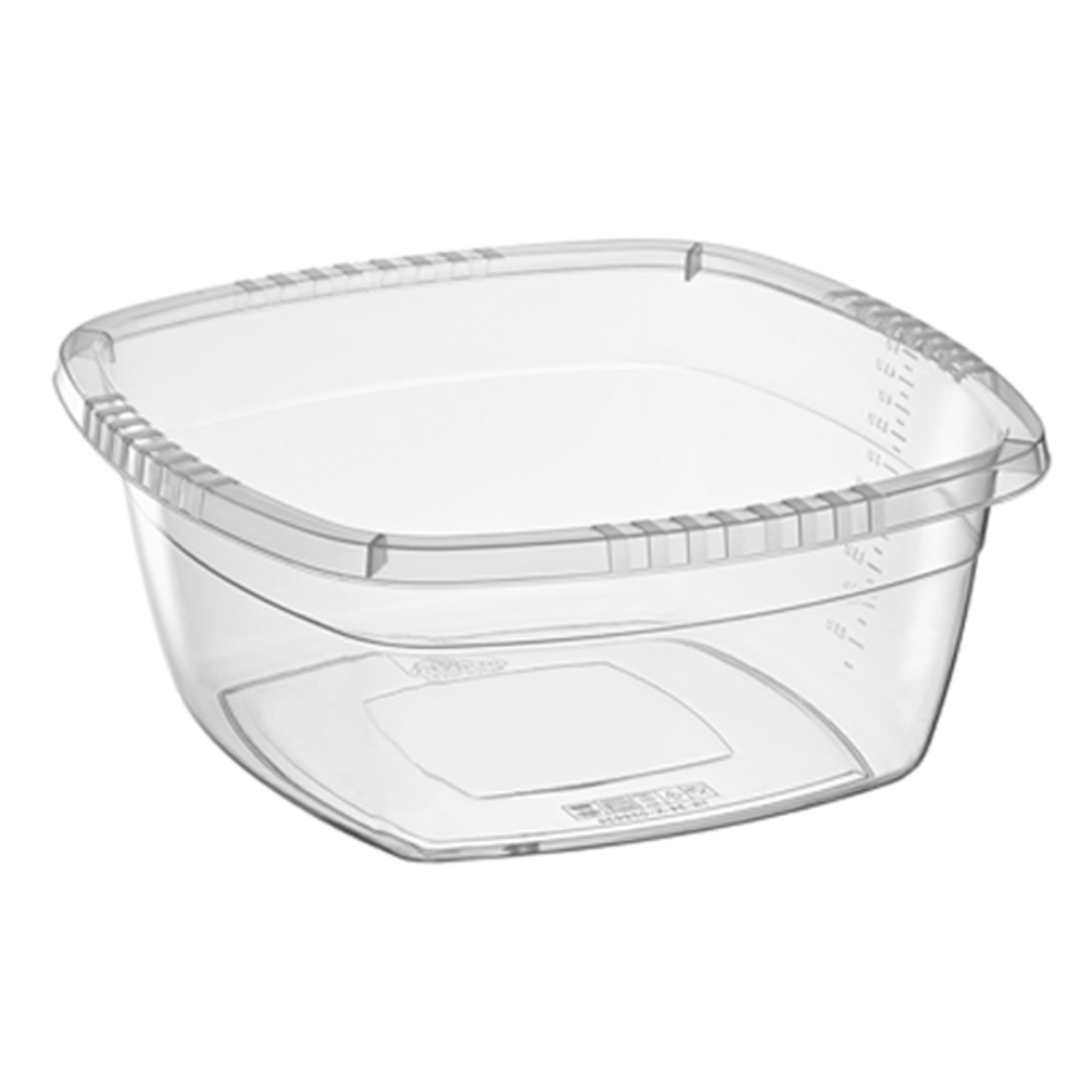 Таз прозрачный Follow me remix-4 125 л 329₽