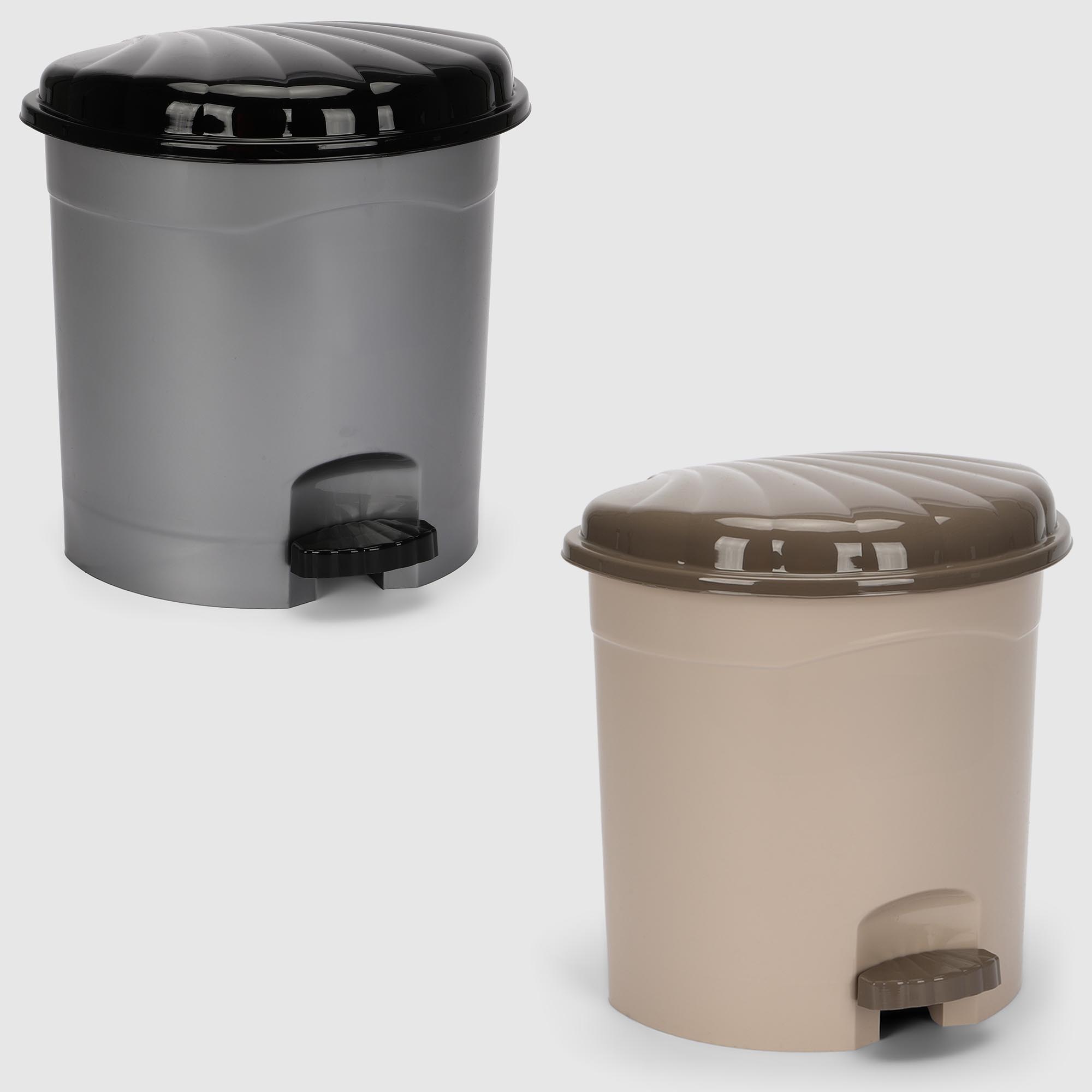 Корзина для мусора Follow me с педалью 35 л 215хх225х22 см в ассортименте 699₽