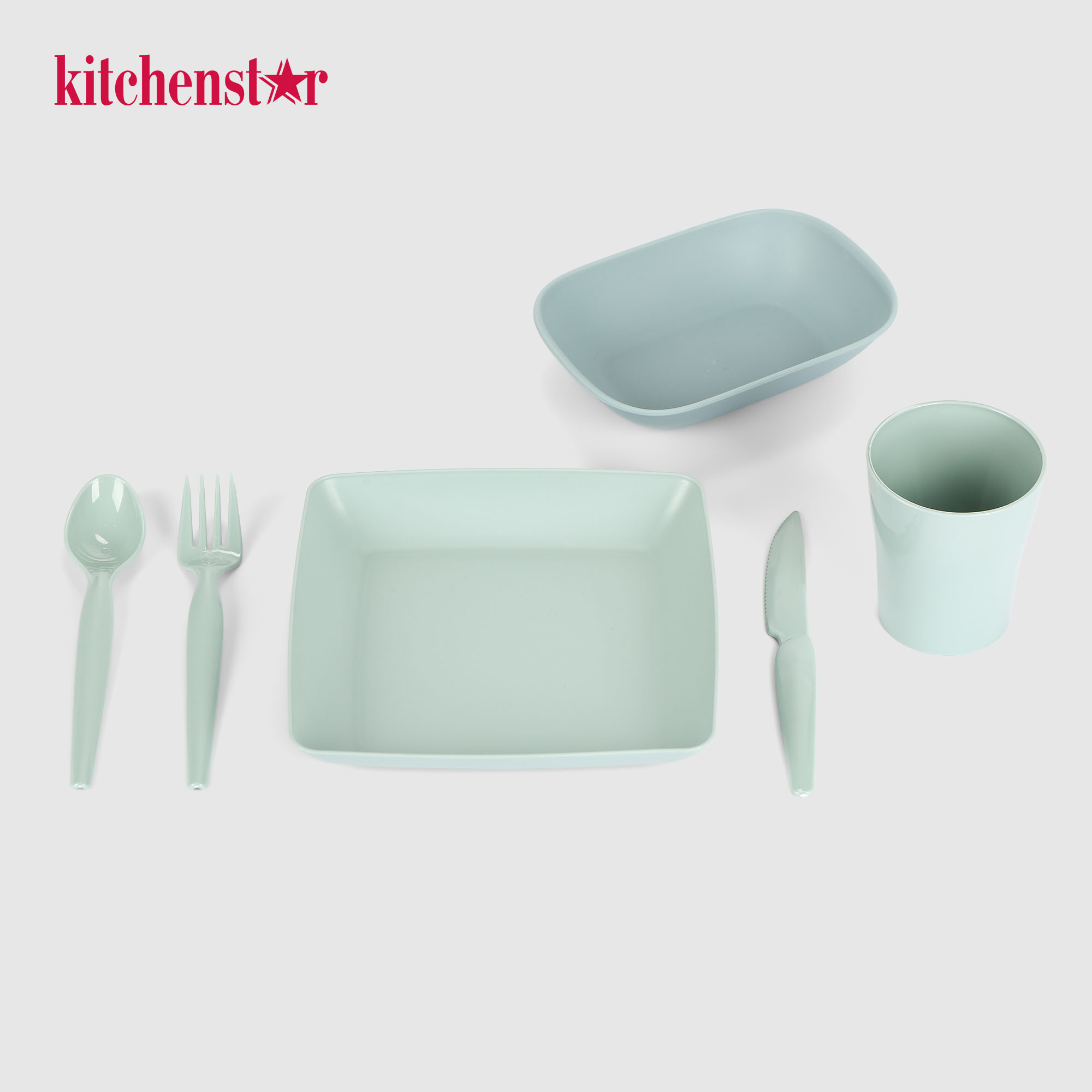 Набор для пикника Kitchenstar Gold, 38 предметов