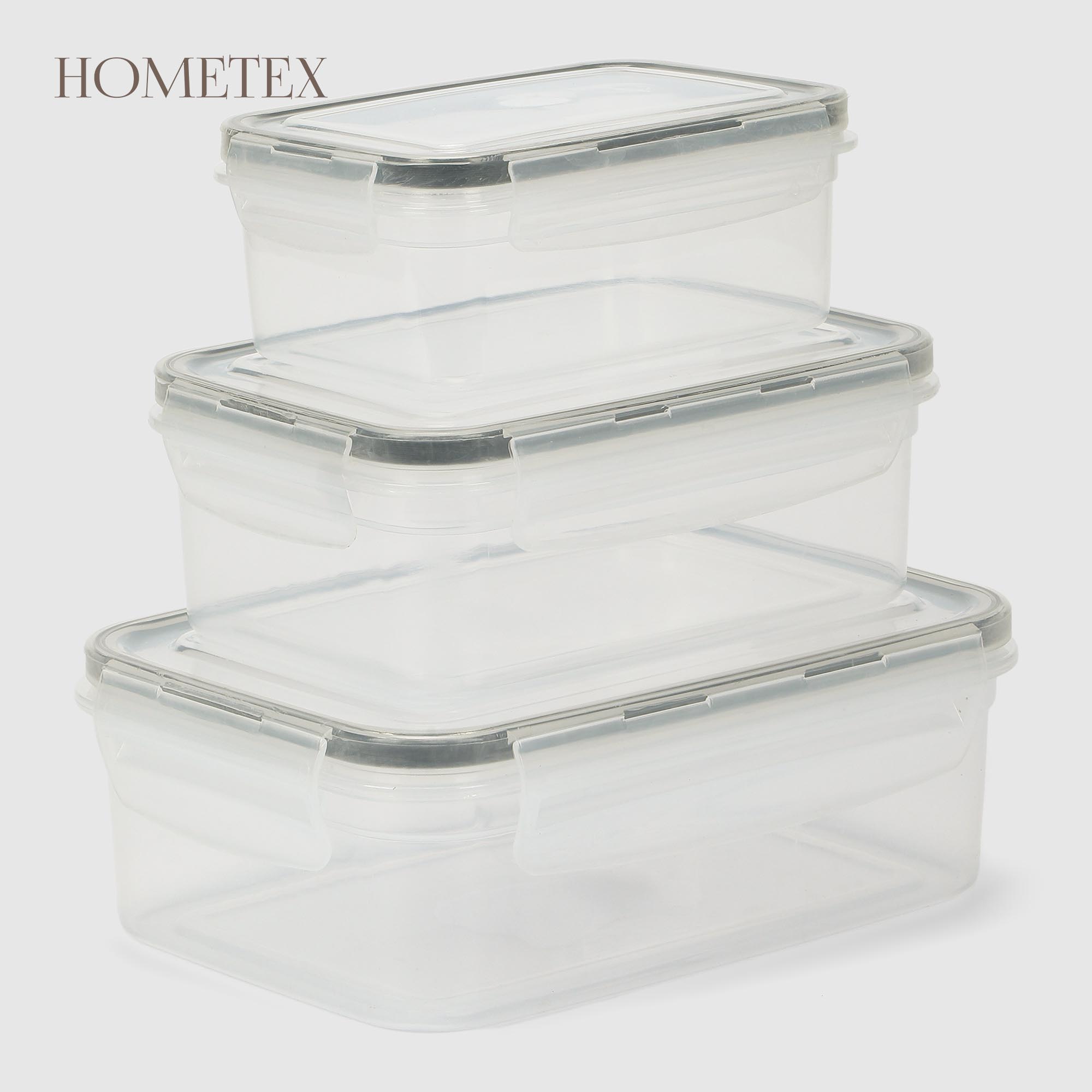 Набор контейнеров Hometex elit medium из 3шт 379₽