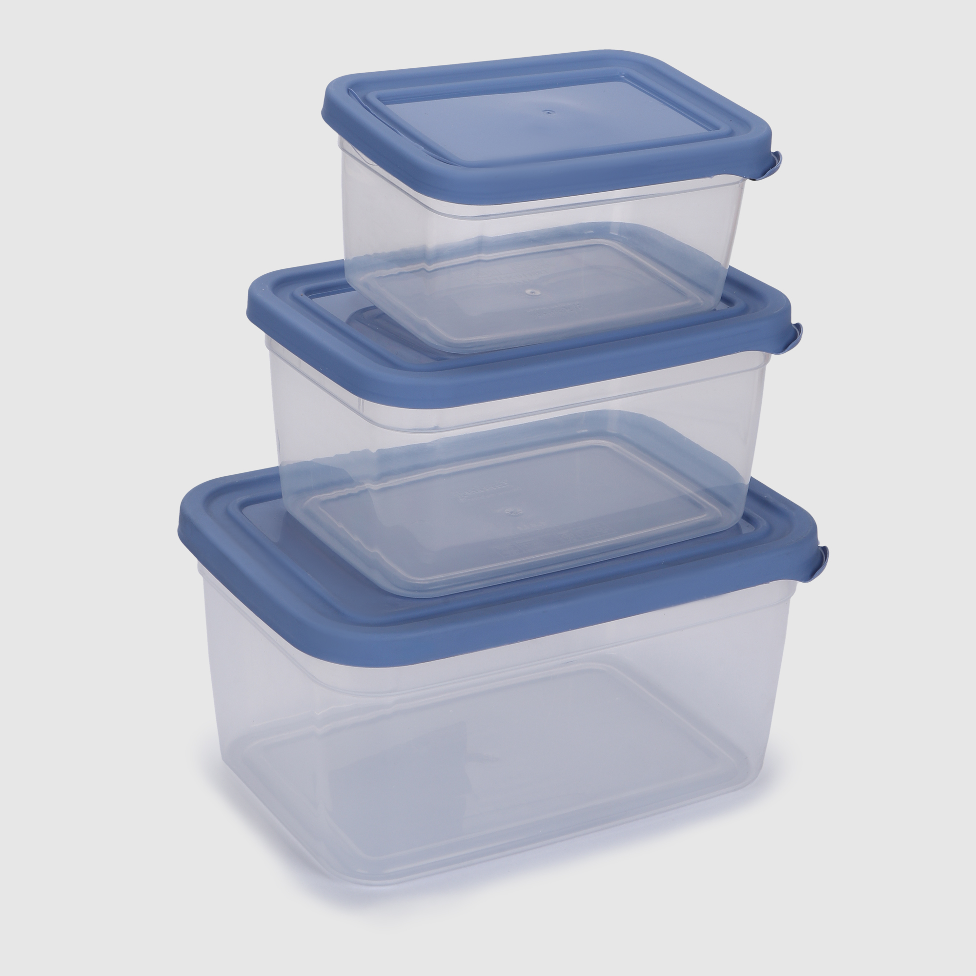 Набор контейнеров Hometex Gold large, 3 шт, 4,6 л