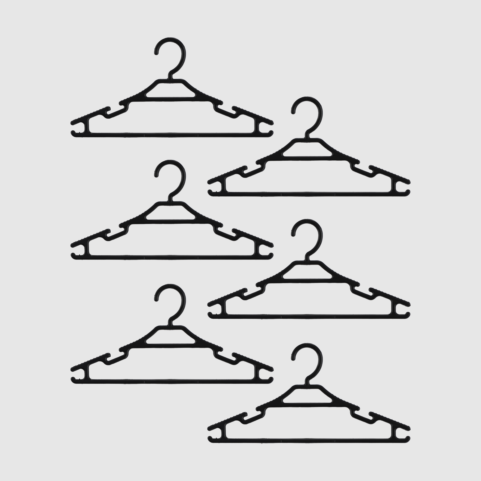 Вешалка Hometex детская, набор из 6 шт