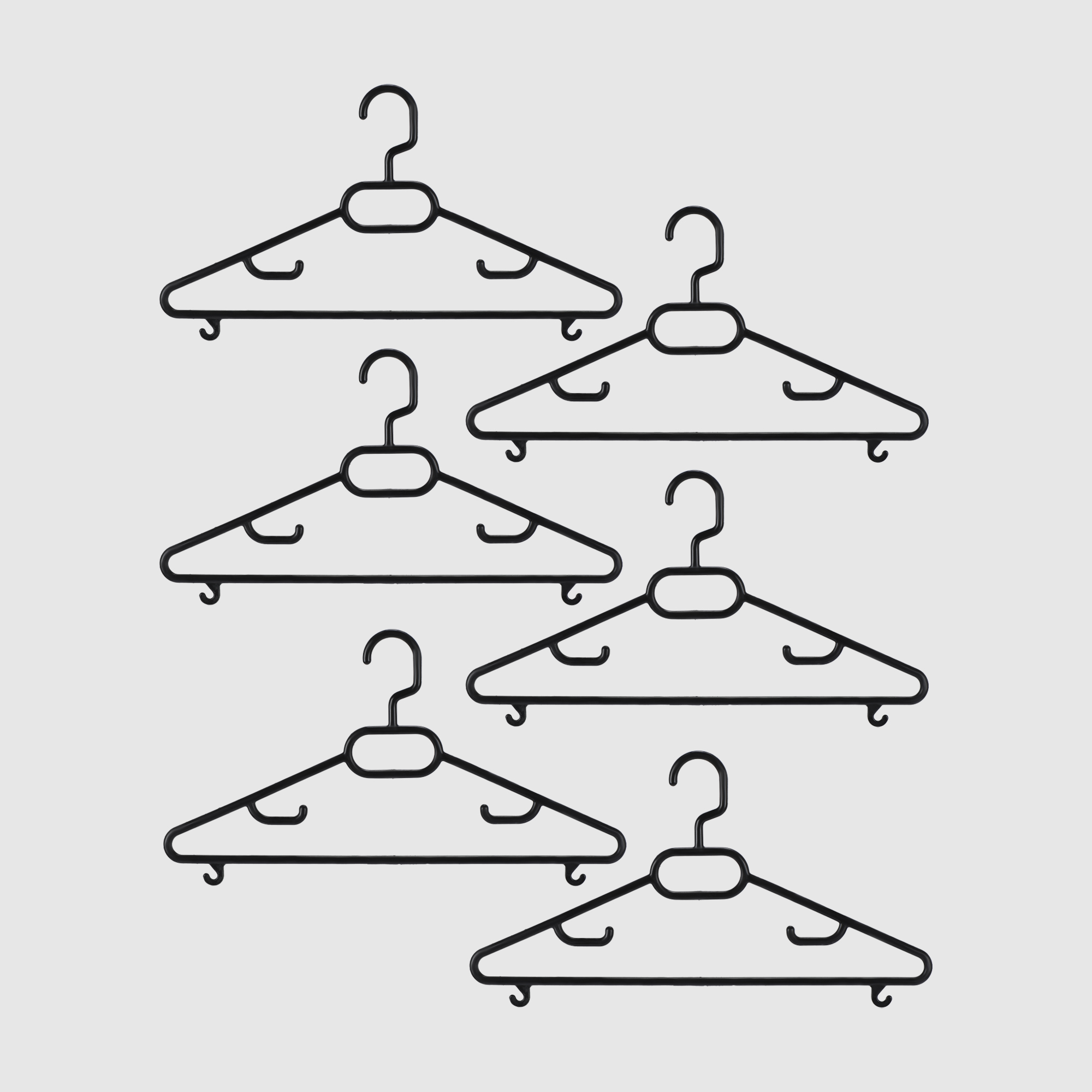 Вешалка Hometex Gold, набор из 6 шт