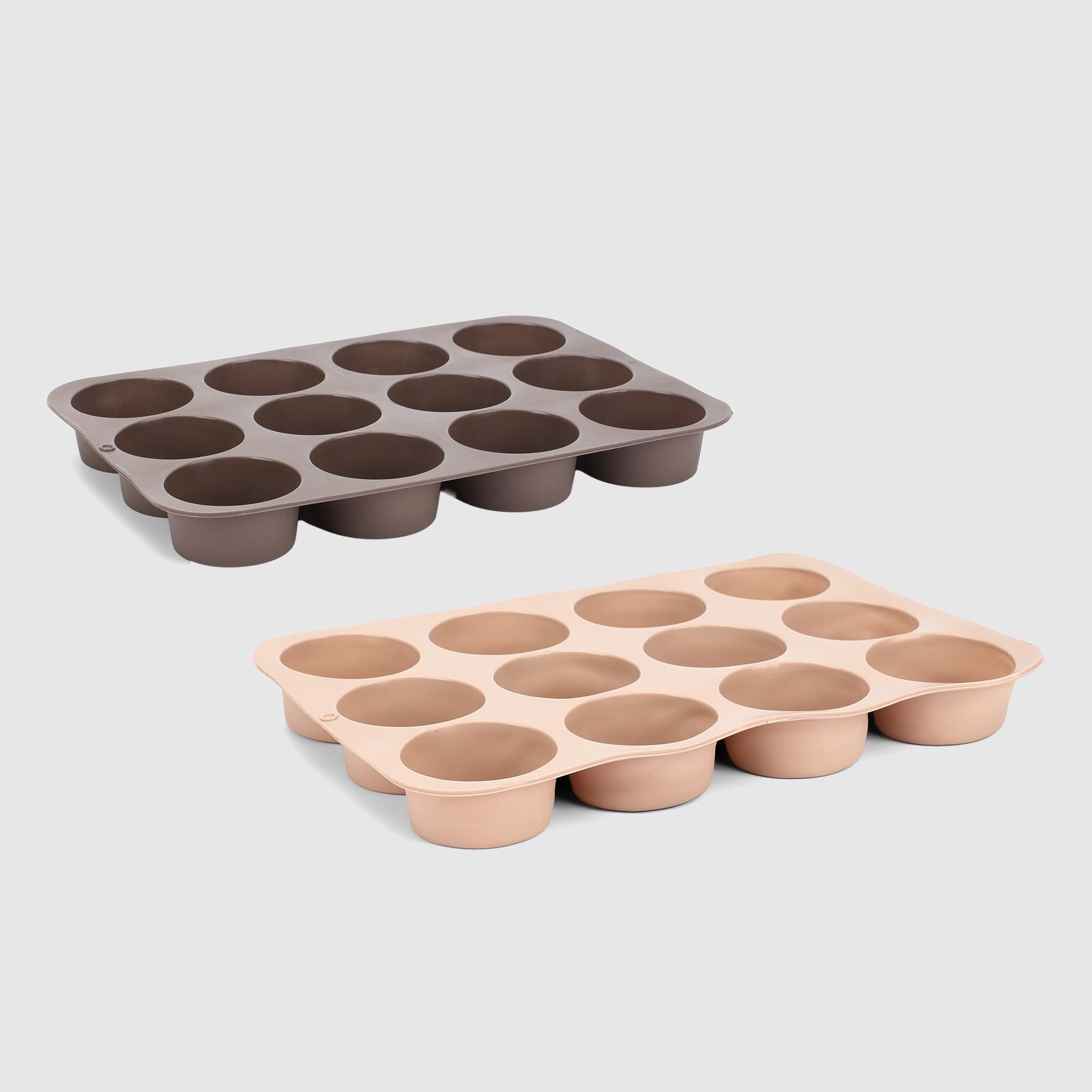 Форма PERILLA круглая для 12 маффинов
