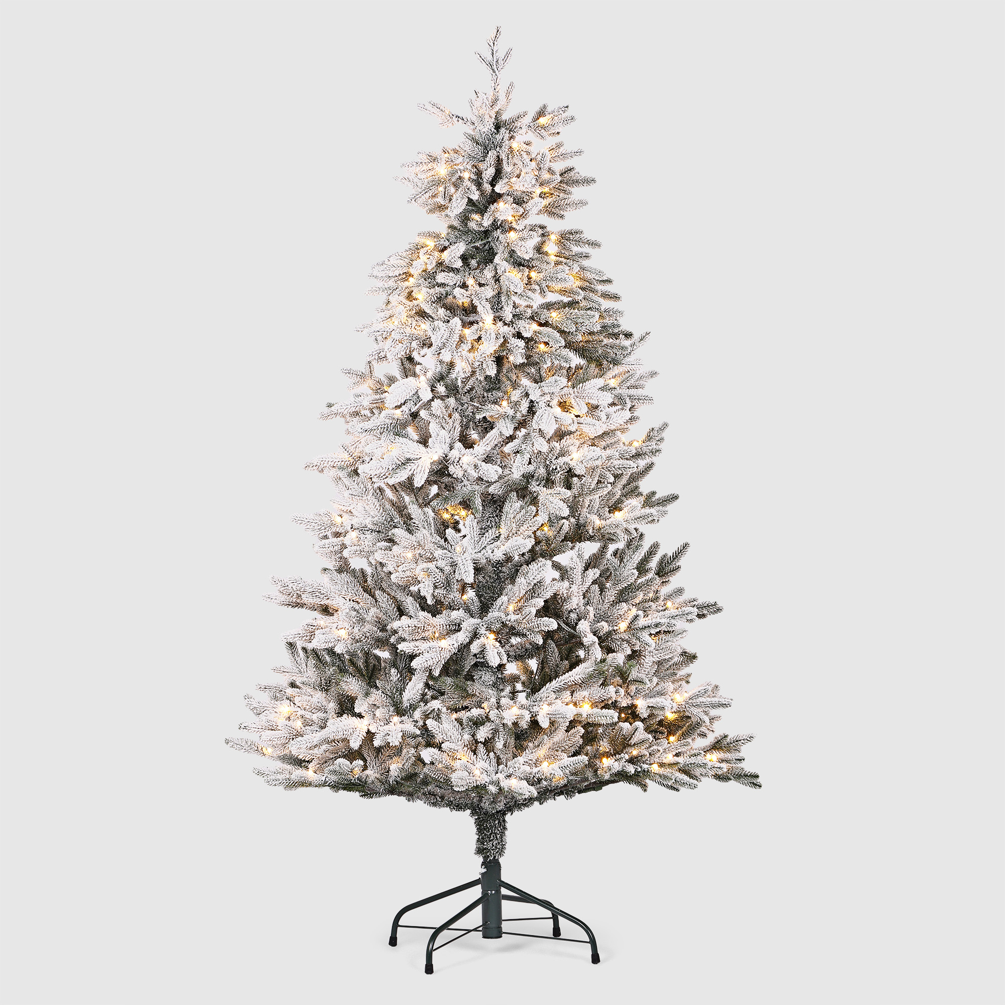 Ель искусственная Царь-Елка Линда заснеженная с LED 180 см 32999₽