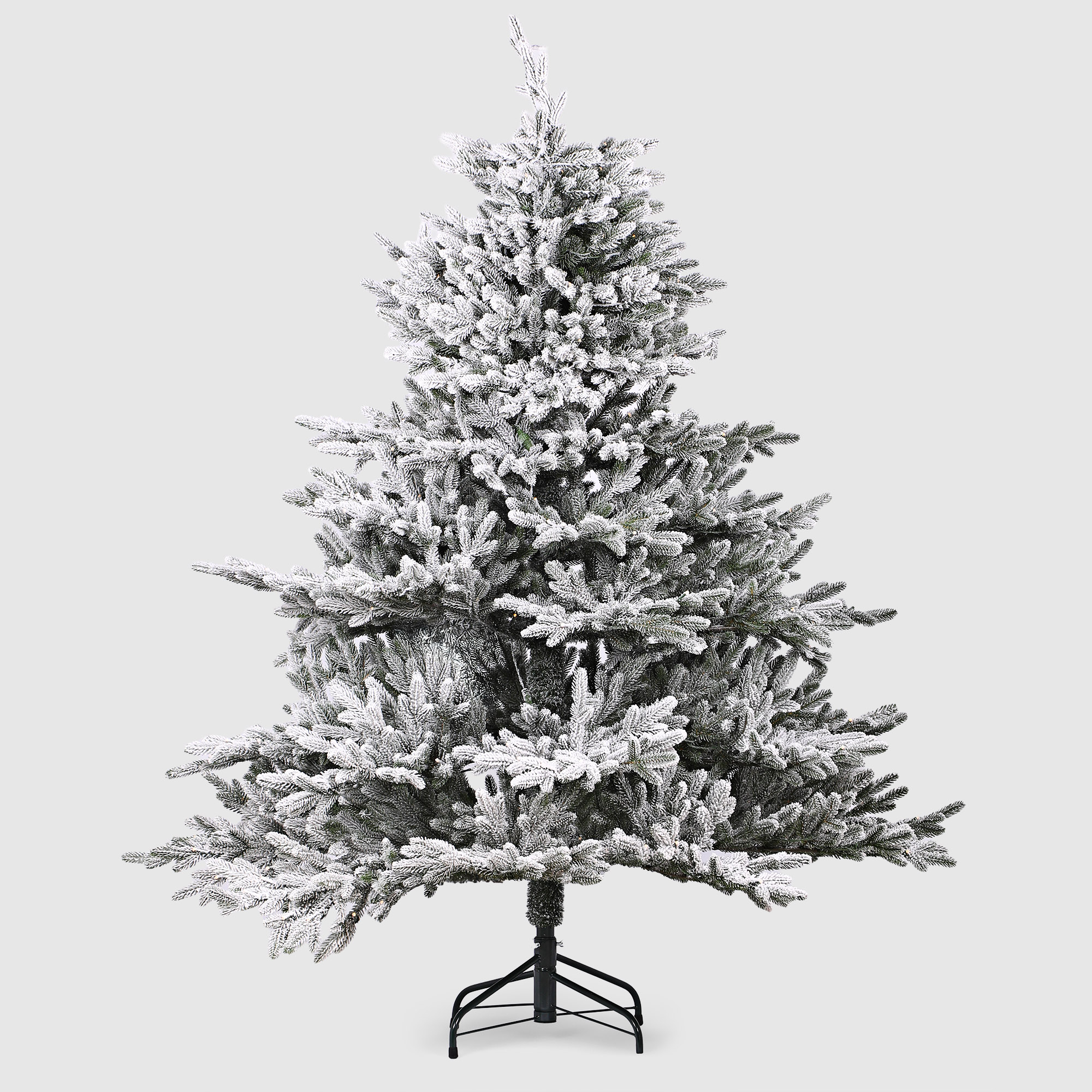 Ель искусственная Царь-Елка Красноярская заснеженная с LED 180 см 38999₽