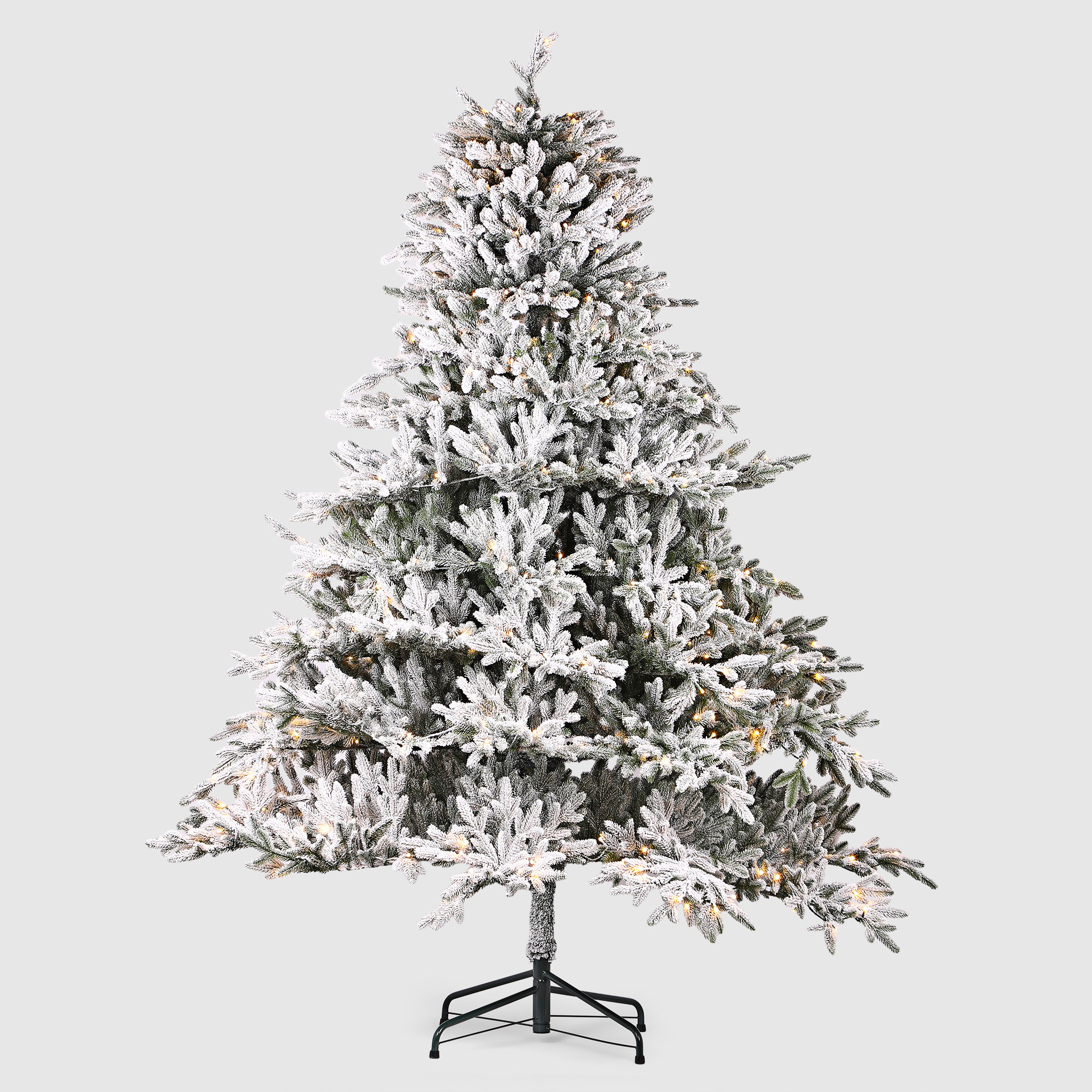 Ель искусственная Царь-Елка Красноярская заснеженная с LED 240 см 56999₽