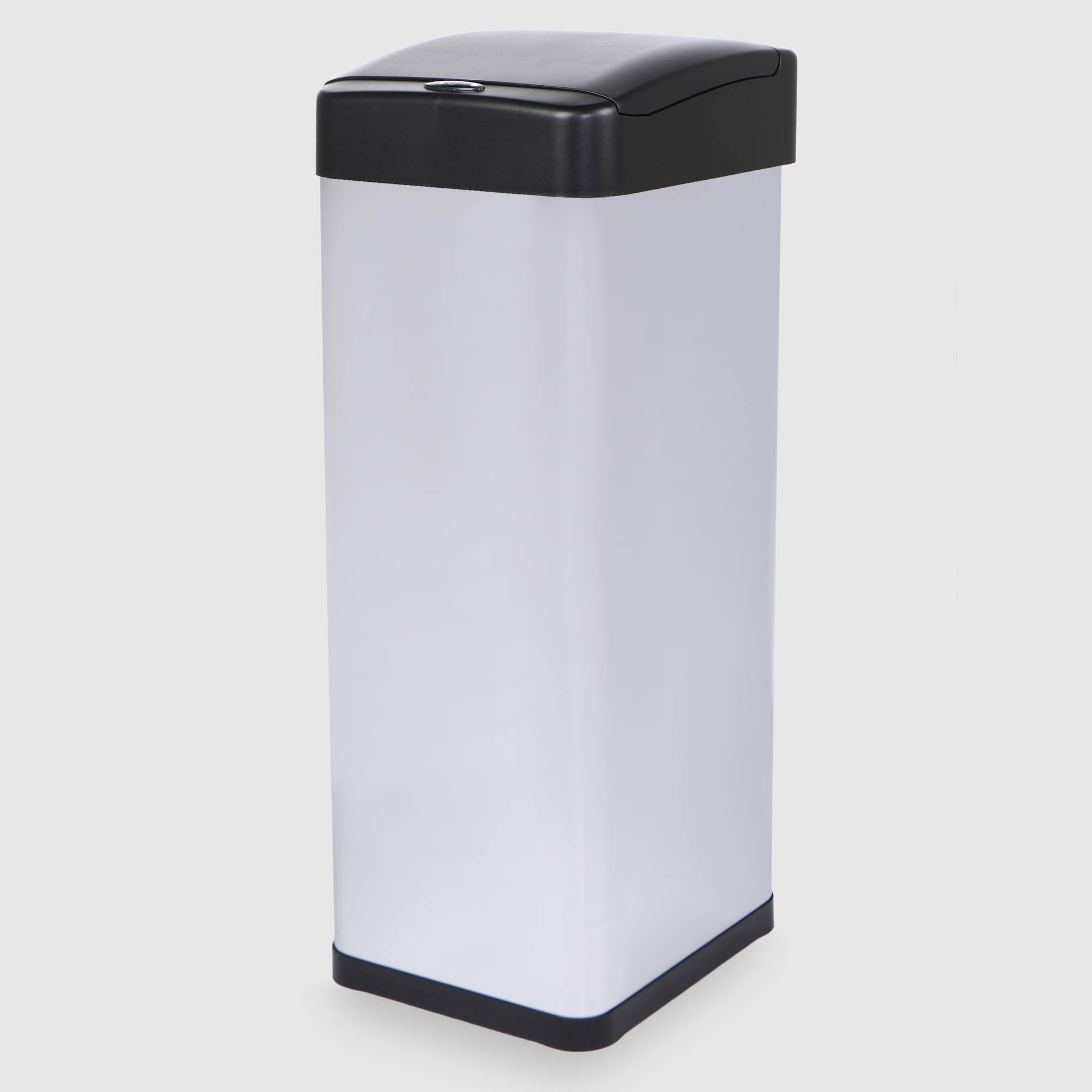 Мусорный контейнер Hometex сенсорный чёрно-белый 60 л 32х27х80 см