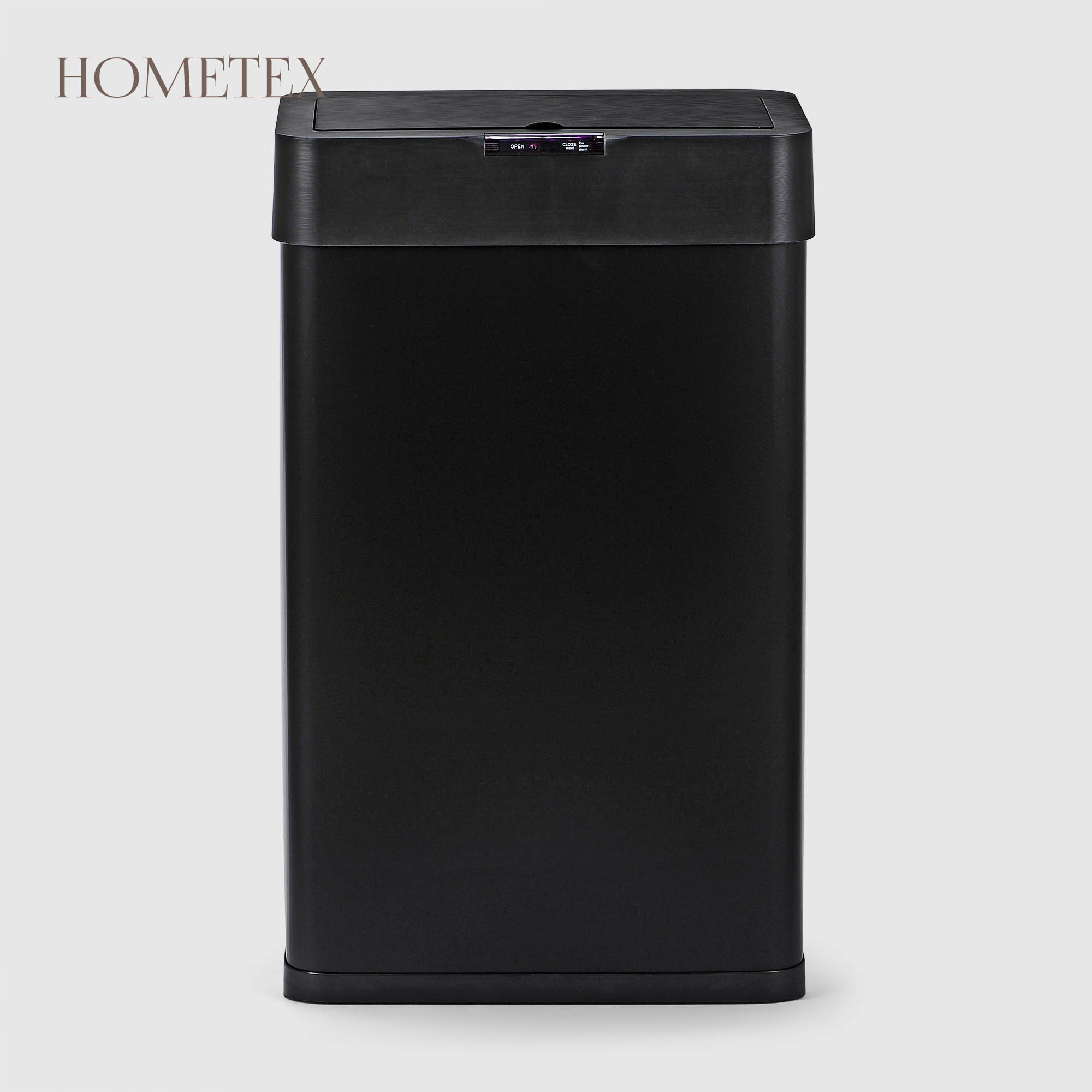 Мусорный контейнер Hometex сенсорный чёрный 60 л 41,1х29,9х68,5 см