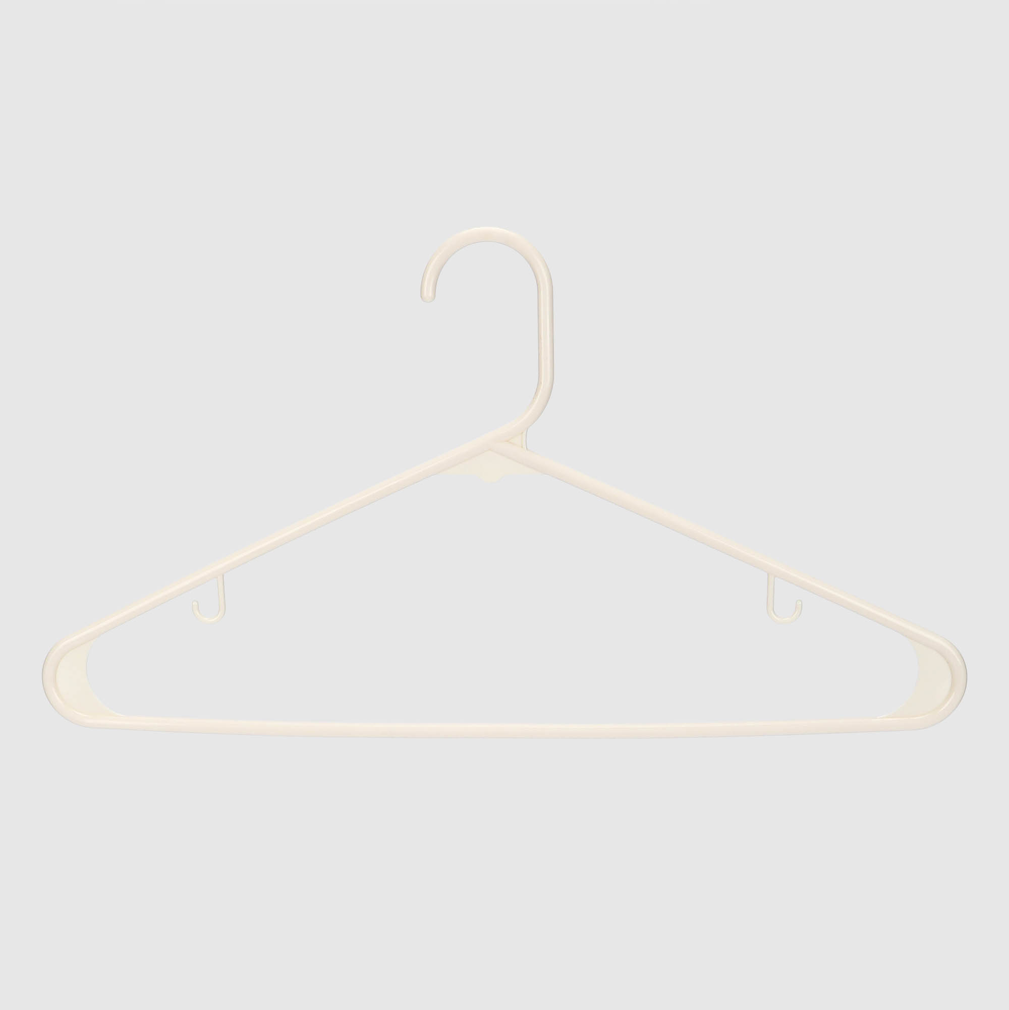 Набор вешалок Yikai полипропилен бежевый 42х0,6х23 см 5 шт