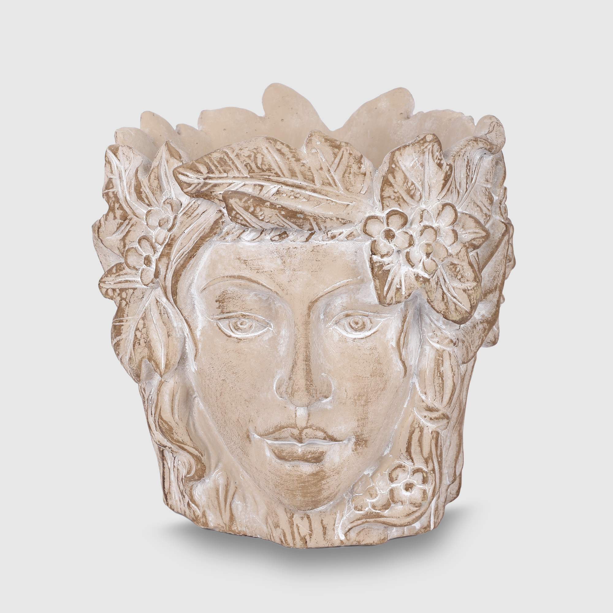 Кашпо для цветов Shengyi Лицо 19.5x18x19.5 см