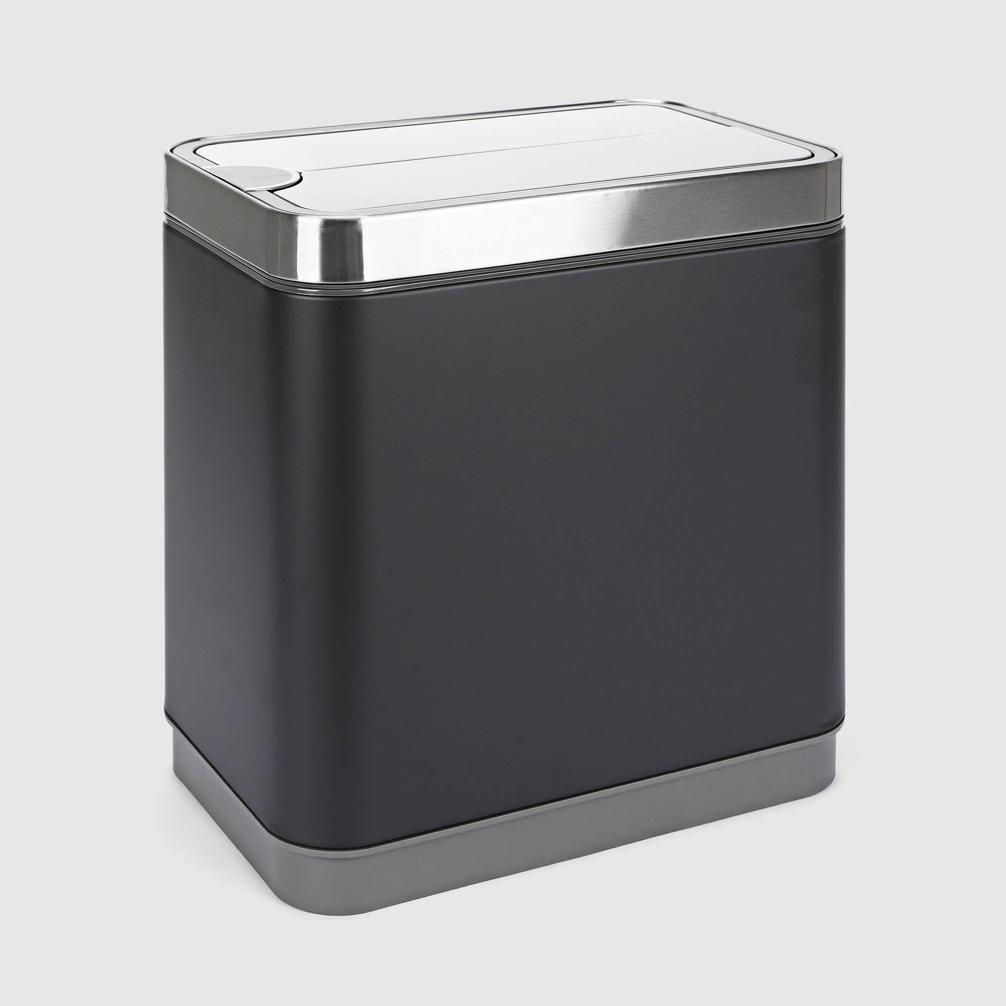 Мусорный бак Java сенсорный чёрный 12 л 34x22x35 см