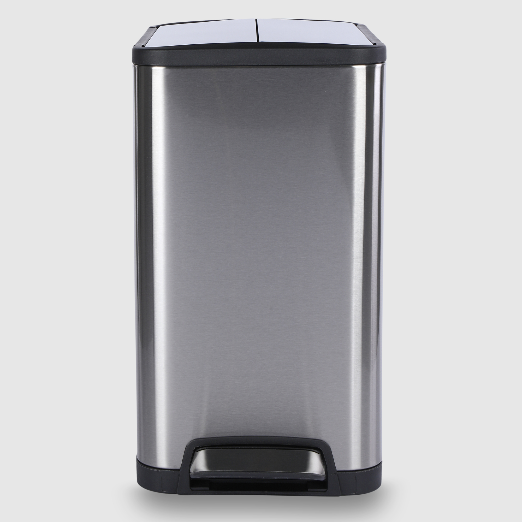 Бак мусорный Java с педалью матовая сталь 20 л 44,5x25,5x46,2 см