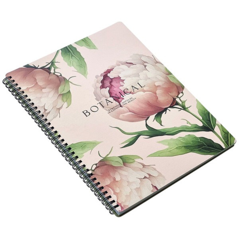 Тетрадь Be Smart Peony 96 листов клетка 202х282 мм 609₽