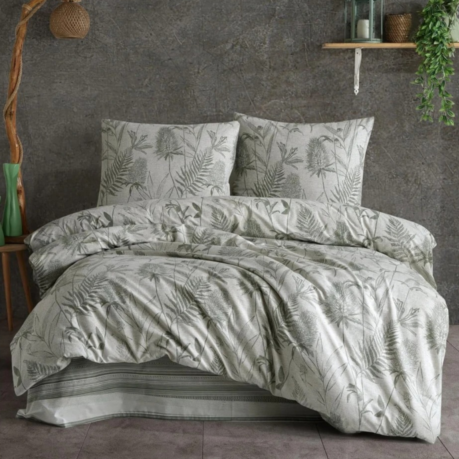 Комплект постельного белья Nordqueen Tuva Ranforce семейный