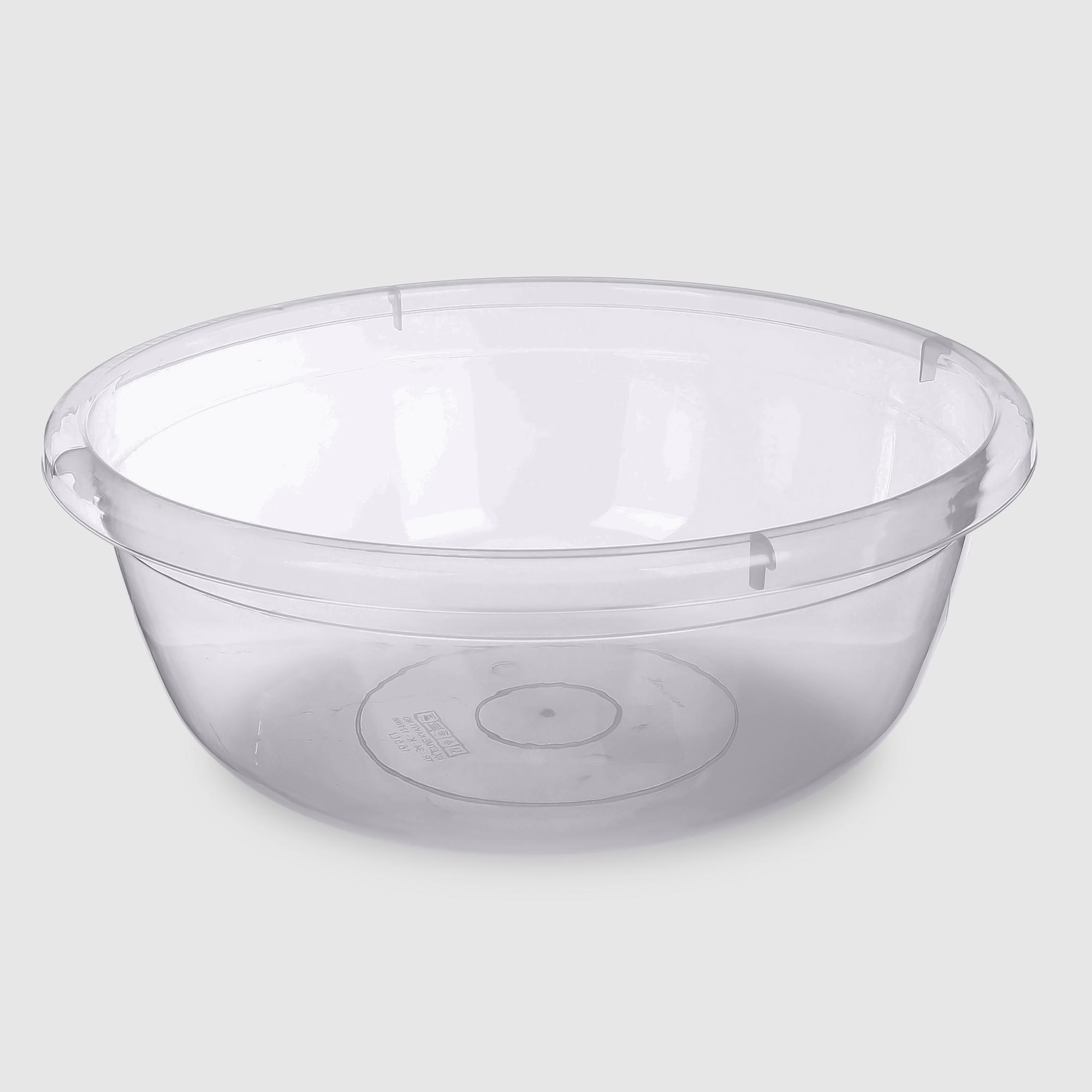 Таз Asude Plastik 4 прозрачный 165 л 43х43х15 см 429₽