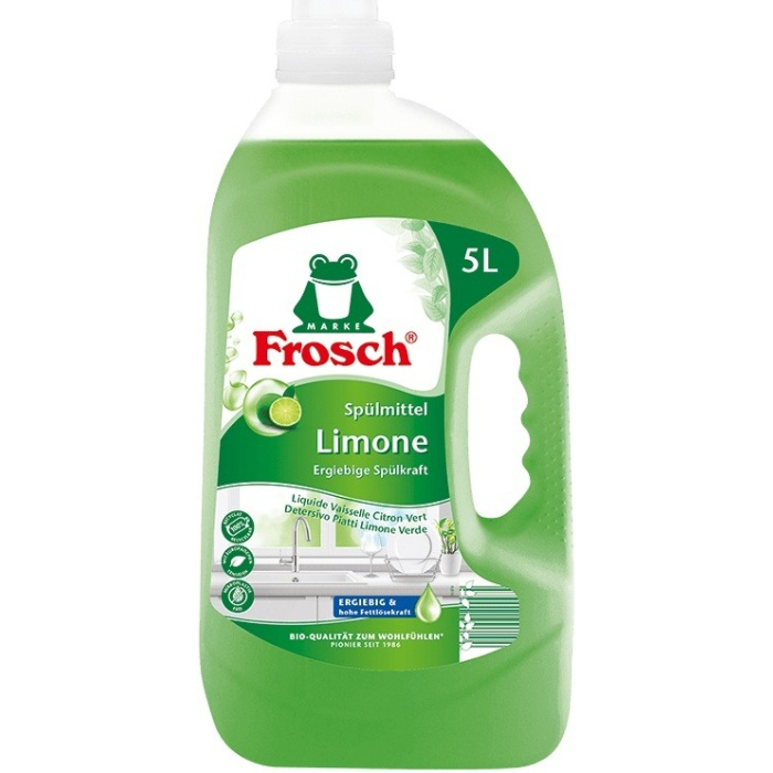 Средство для мытья посуды Frosch Лимон 5 л