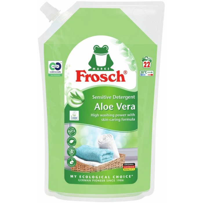 Жидкое средство для стирки Frosch Алоэ вера 1,5 л
