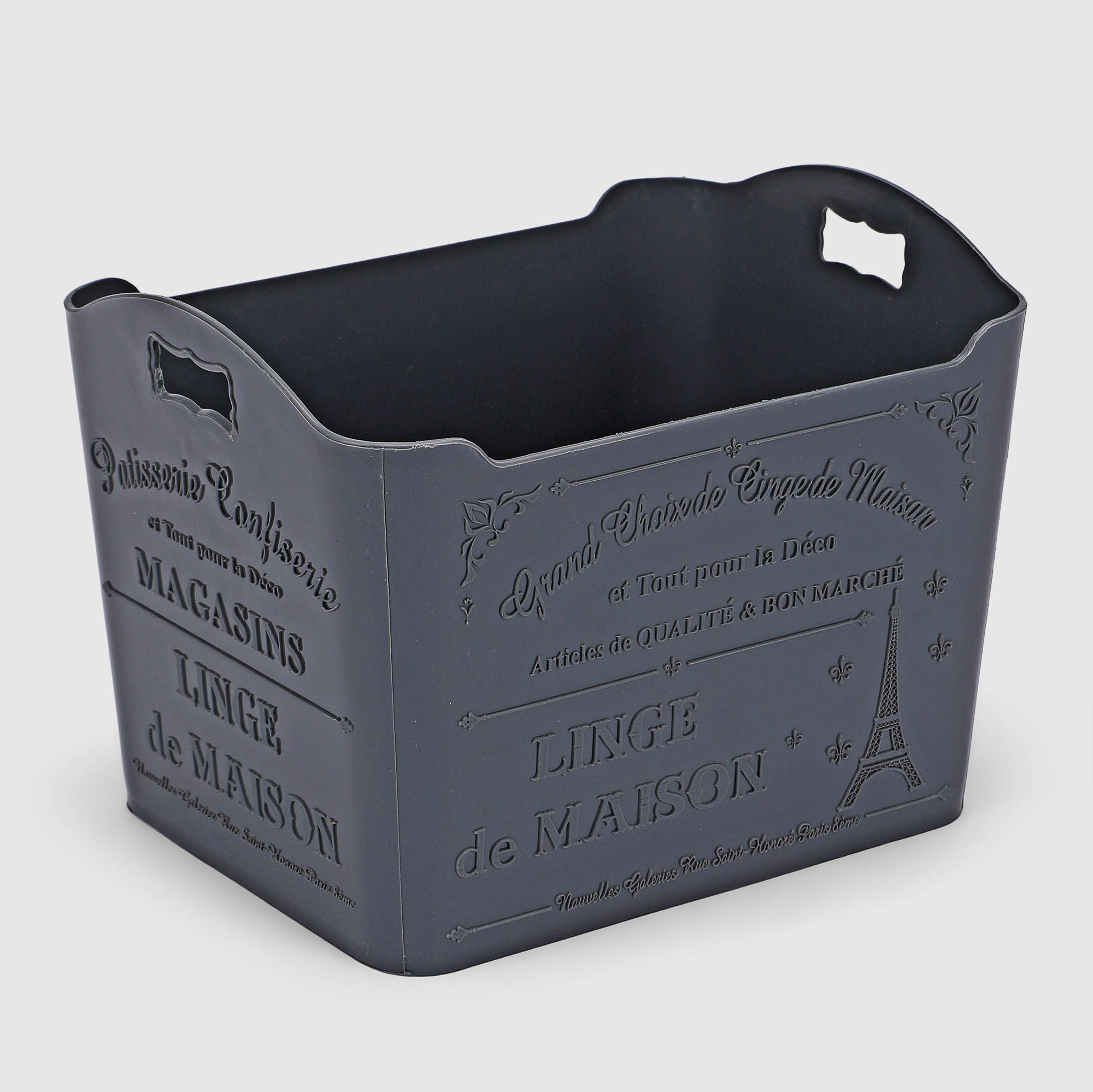 Корзина для хранения Emhouse Paris 15 л 165x12x13 см в ассортименте 199₽