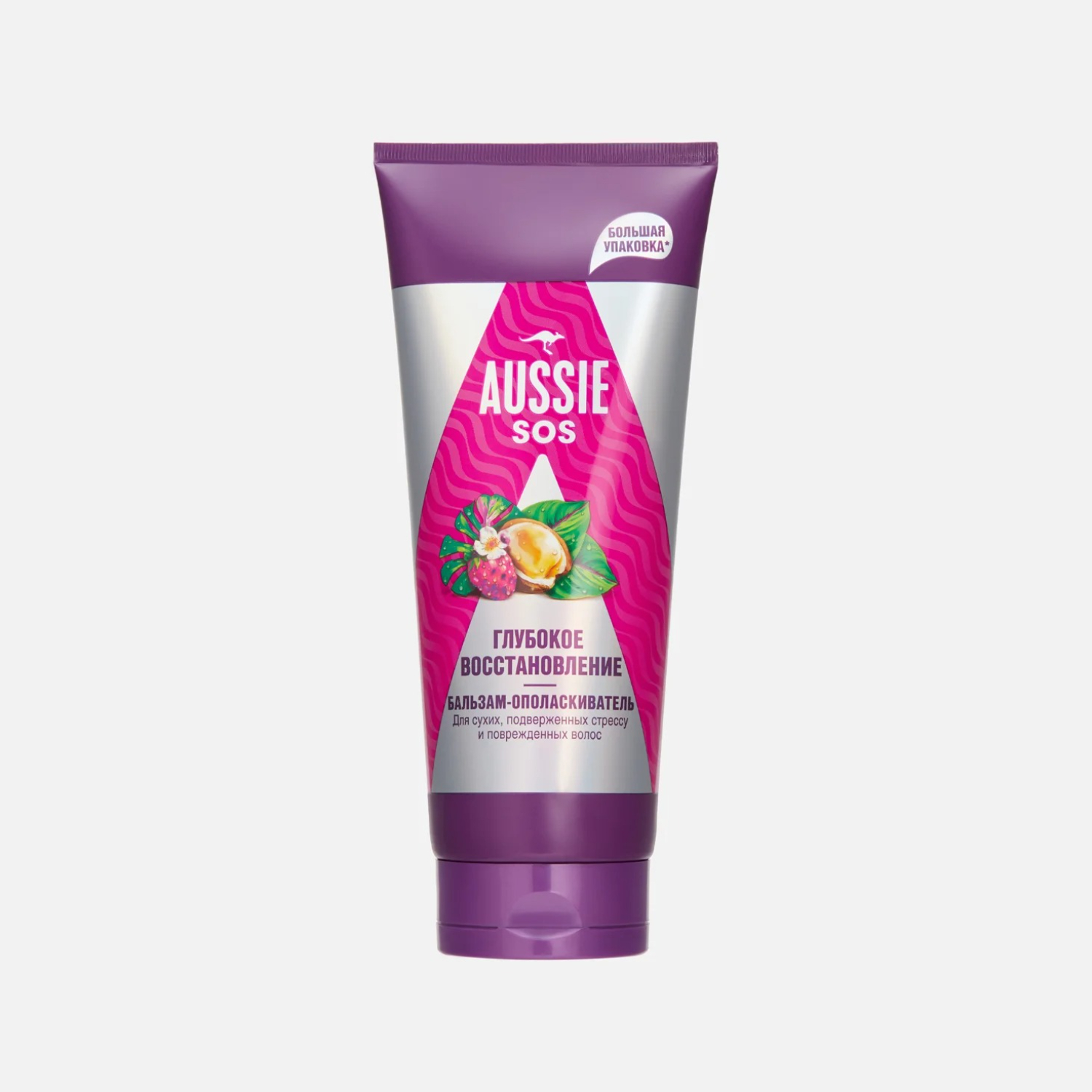 Бальзам-ополаскиватель Aussie SOS Глубокое восстановление 350 мл