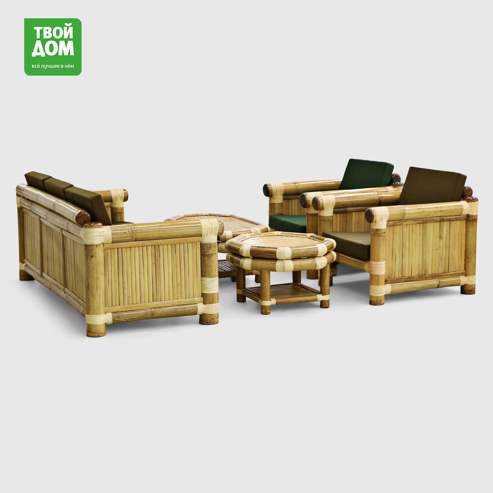 Комплект садовой мебели Rattan Bamboo President 5 предметов 159990₽
