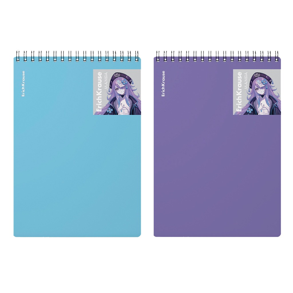 Блокнот на спирали Erich Krause Mangа А5 80 листов клетка 319₽