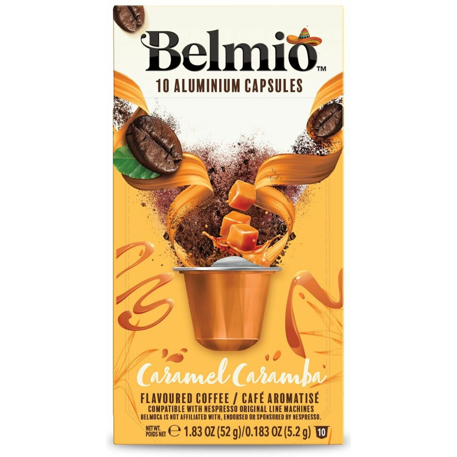 Кофе в капсулах Belmio Caramel Caramba 10 шт
