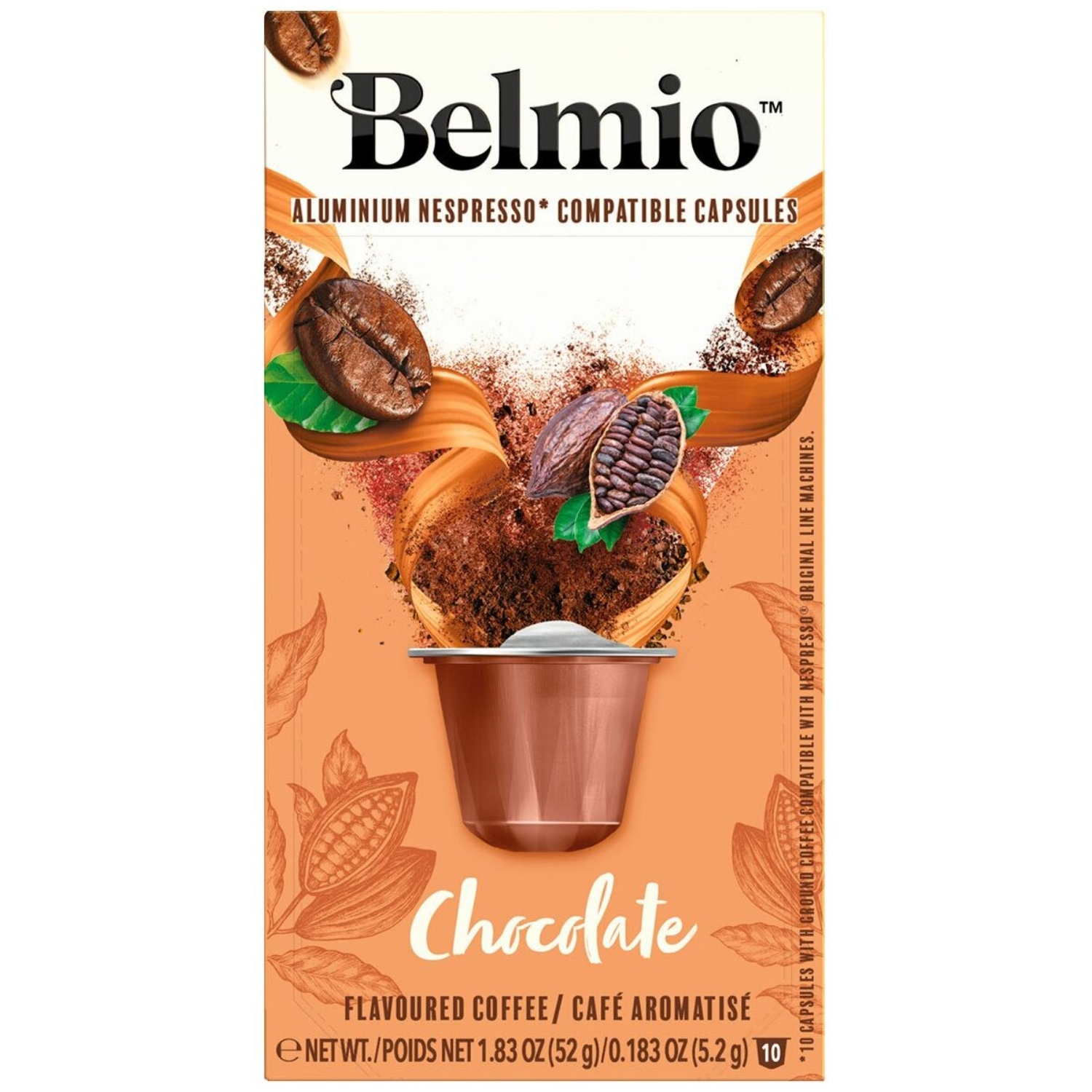 Кофе в капсулах Belmio Chocolate Therapy 10 шт