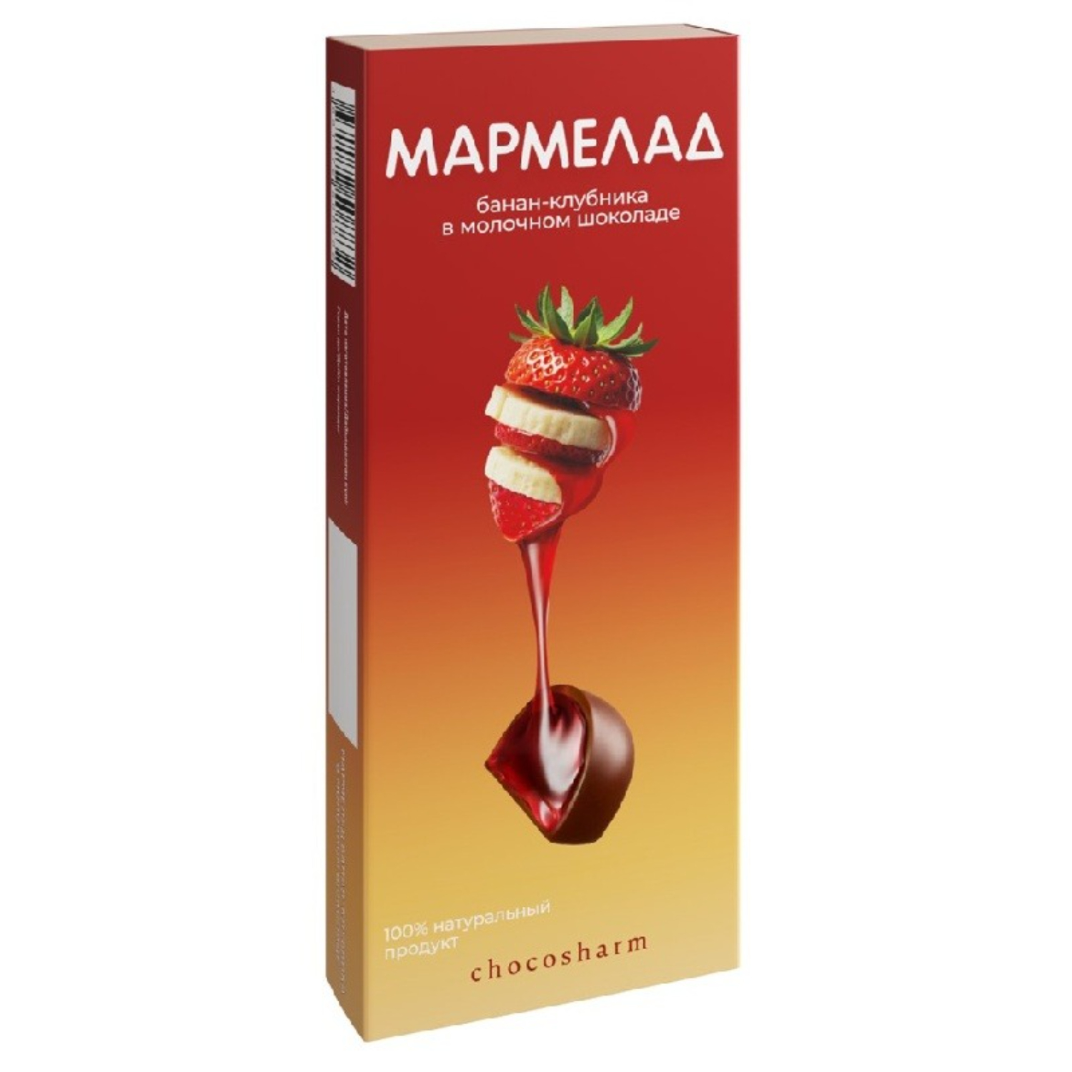 Мармелад Лукоморье банан-клубника 150 г