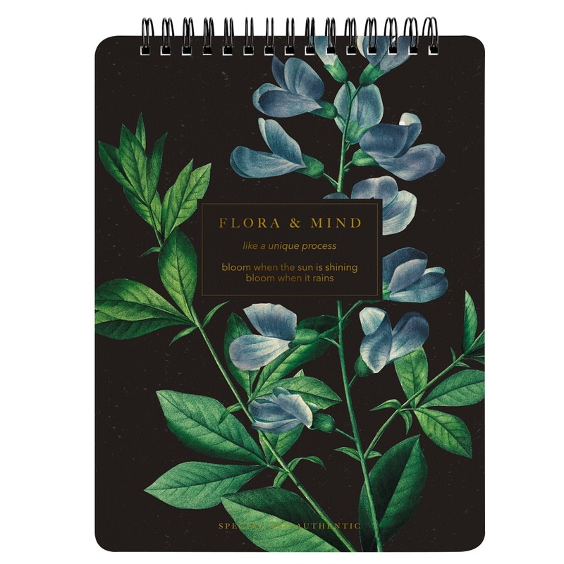 Блокнот Be Smart Flora А5 80 листов клетка 156х207 мм 349₽