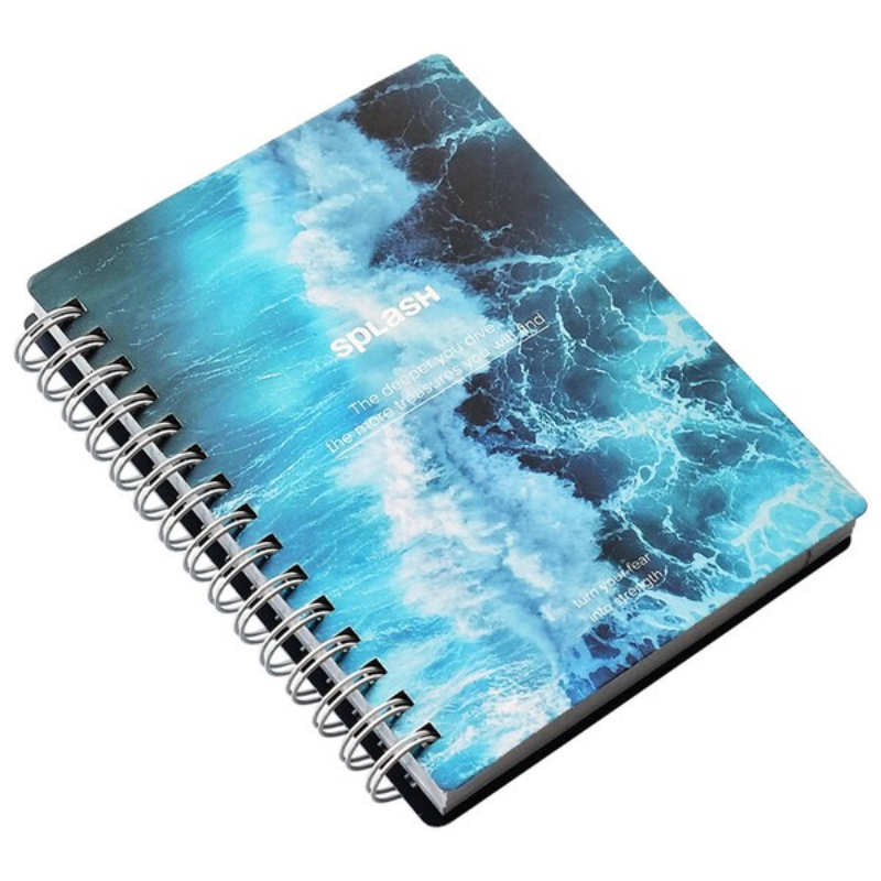 Блокнот Be Smart Forest Ocean 120 листов, клетка 102х142 мм