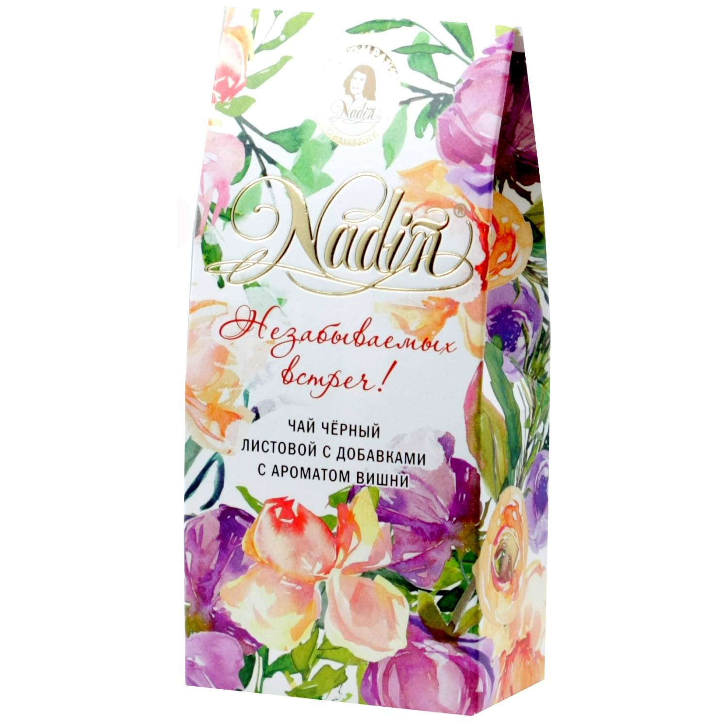 Чай чёрный Nadin вишня-вишня 50 г 119₽