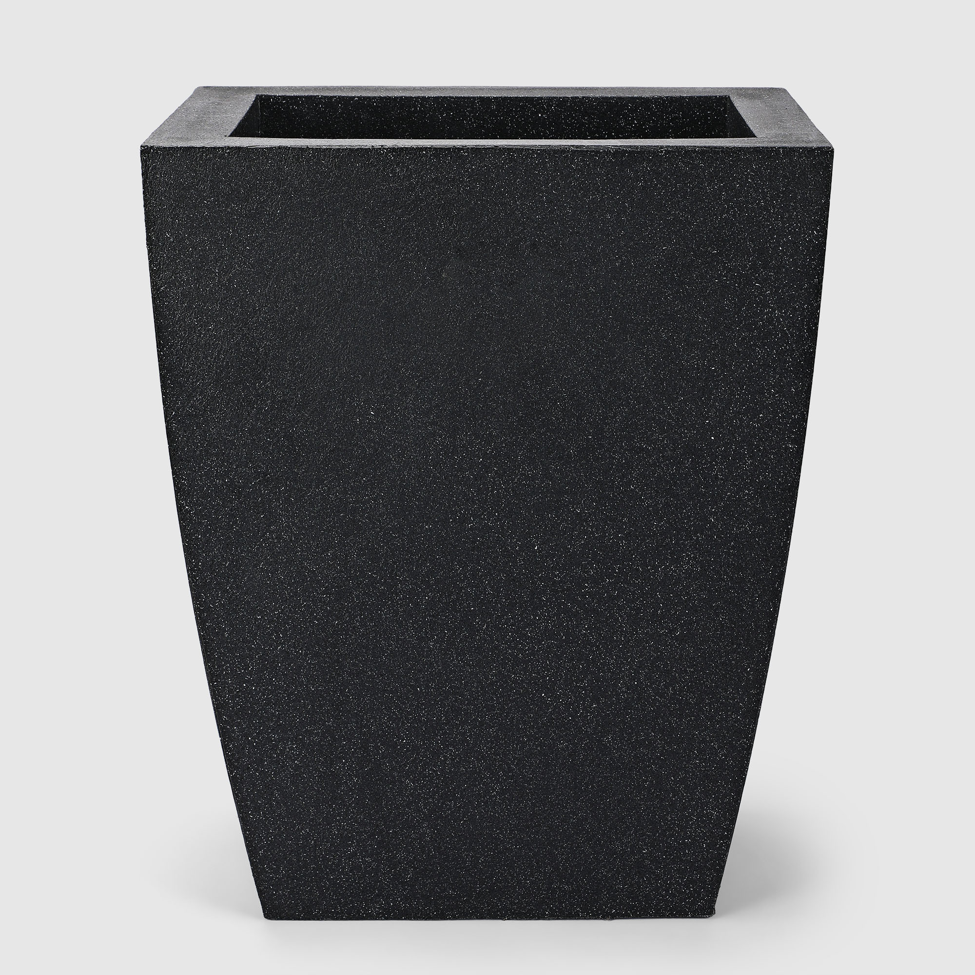 Кашпо для цветов Alya Plastik kemer 40x31x50 см антрацит