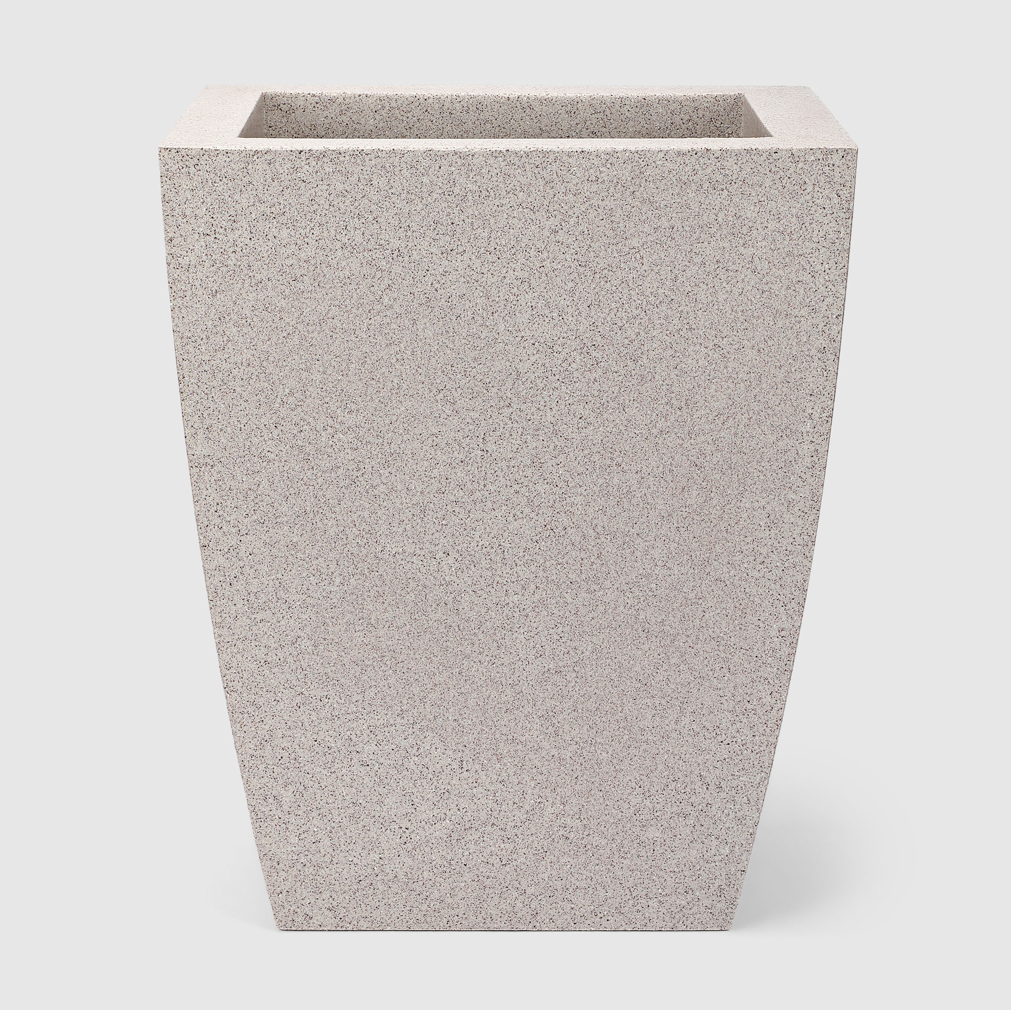 Кашпо для цветов Alya Plastik kemer 40x31x50 см бежевый