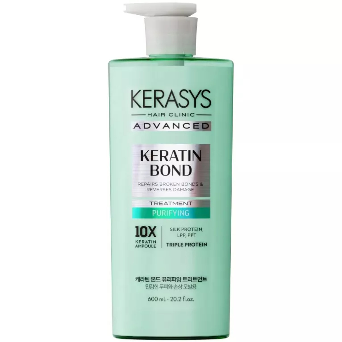 Маска KeraSys advanced keratin bond очищение 600 мл