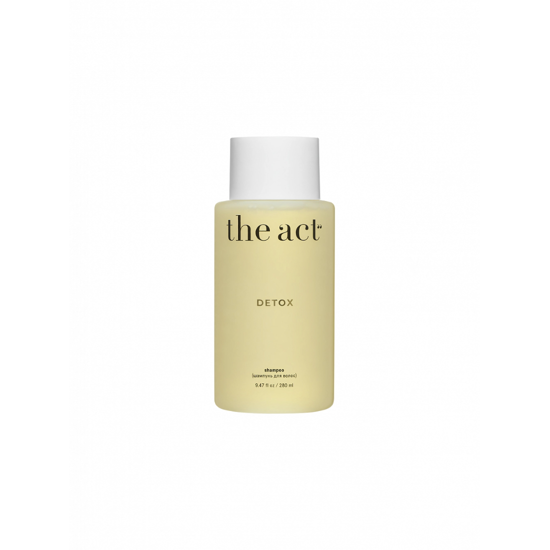 Шампунь The Act с яблочным уксусом и гидролизованным кератином 280 мл